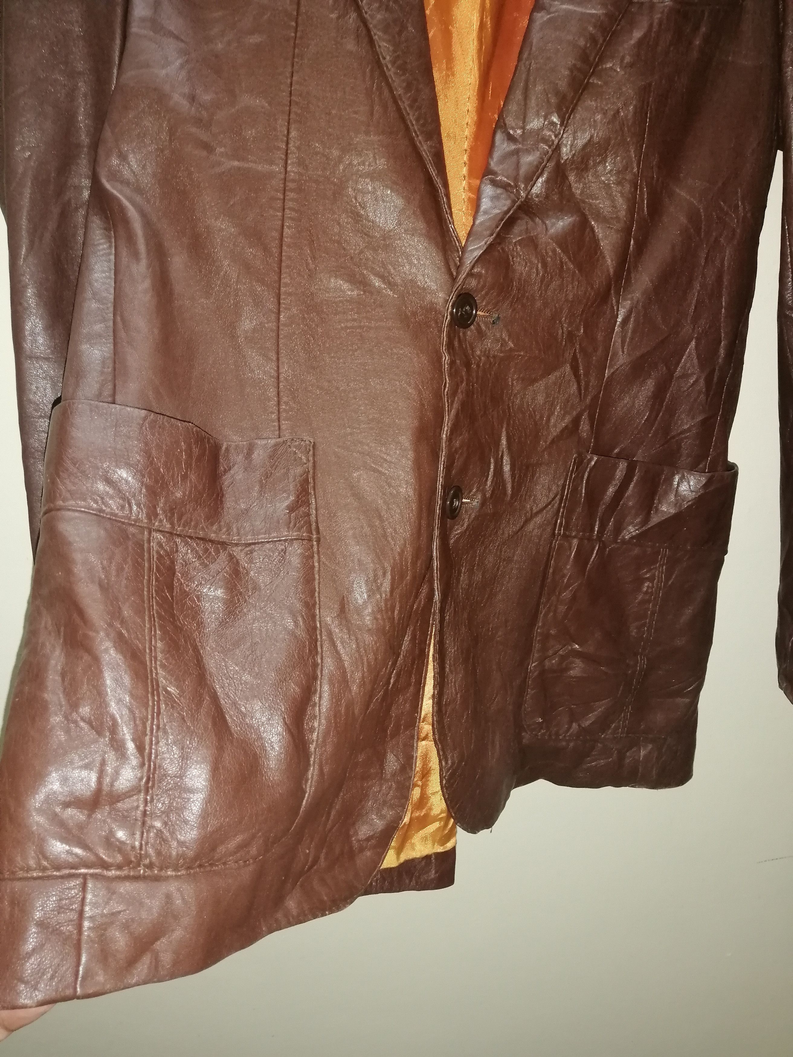 Vintage Ibanez Leather Coat/Jacket
