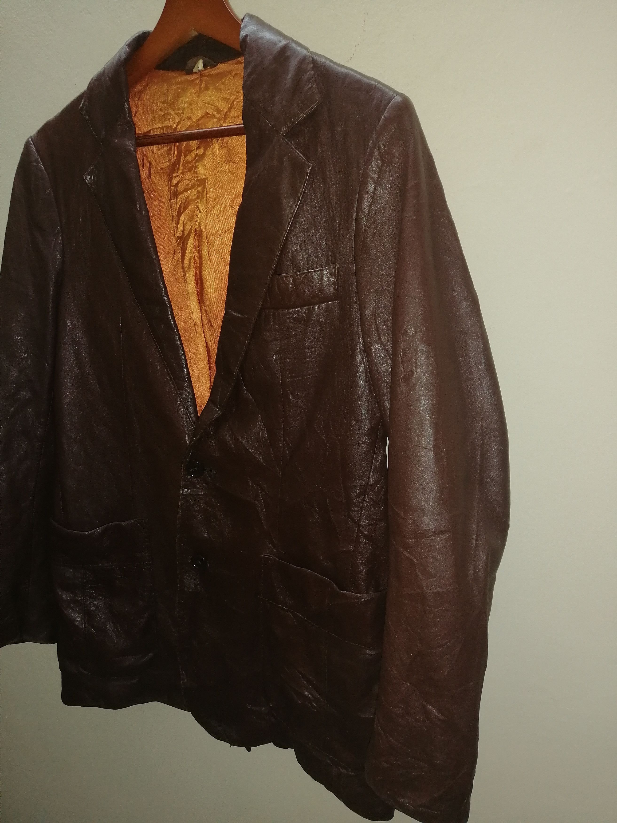 Vintage Ibanez Leather Coat/Jacket