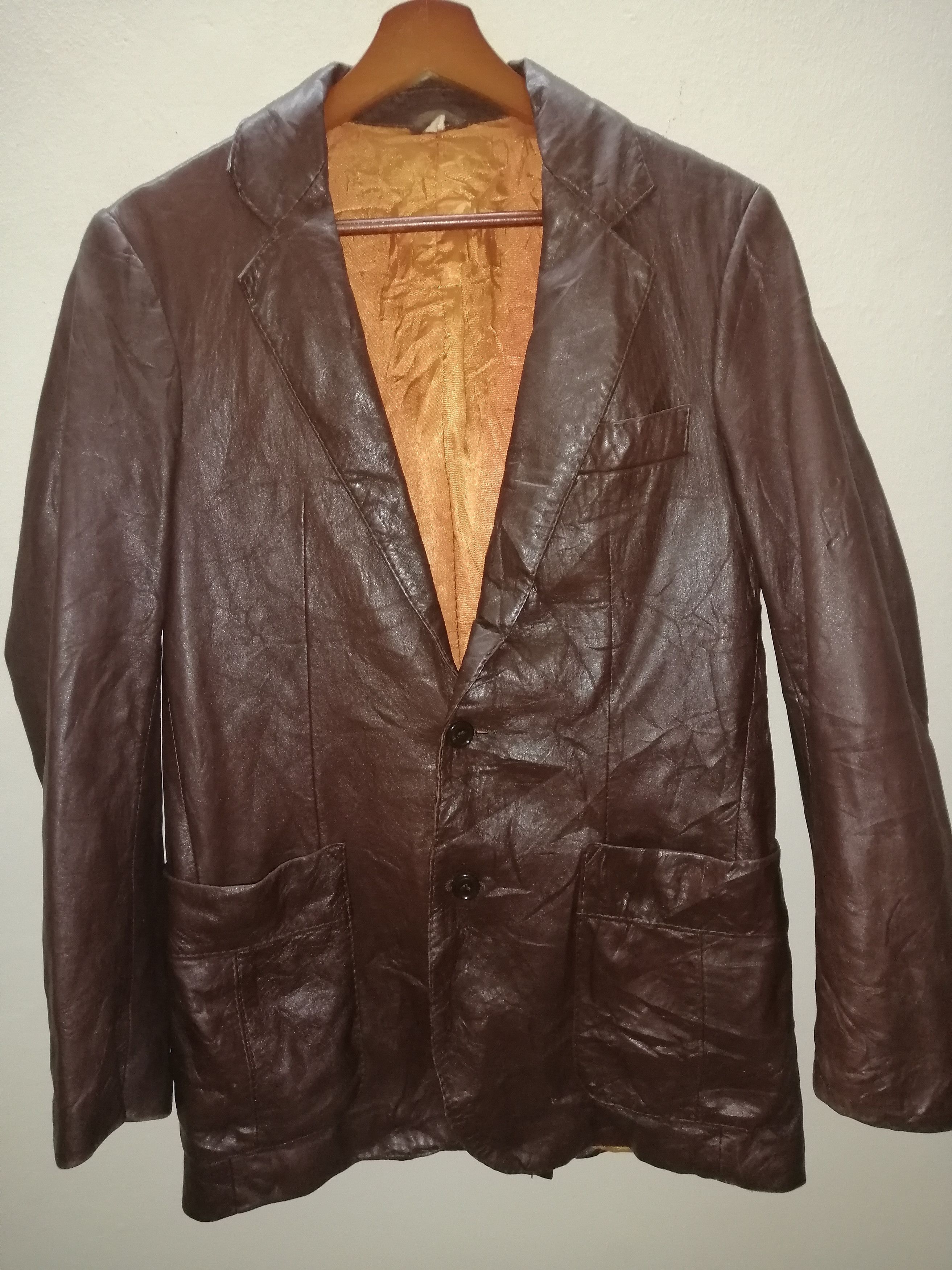 Vintage Ibanez Leather Coat/Jacket