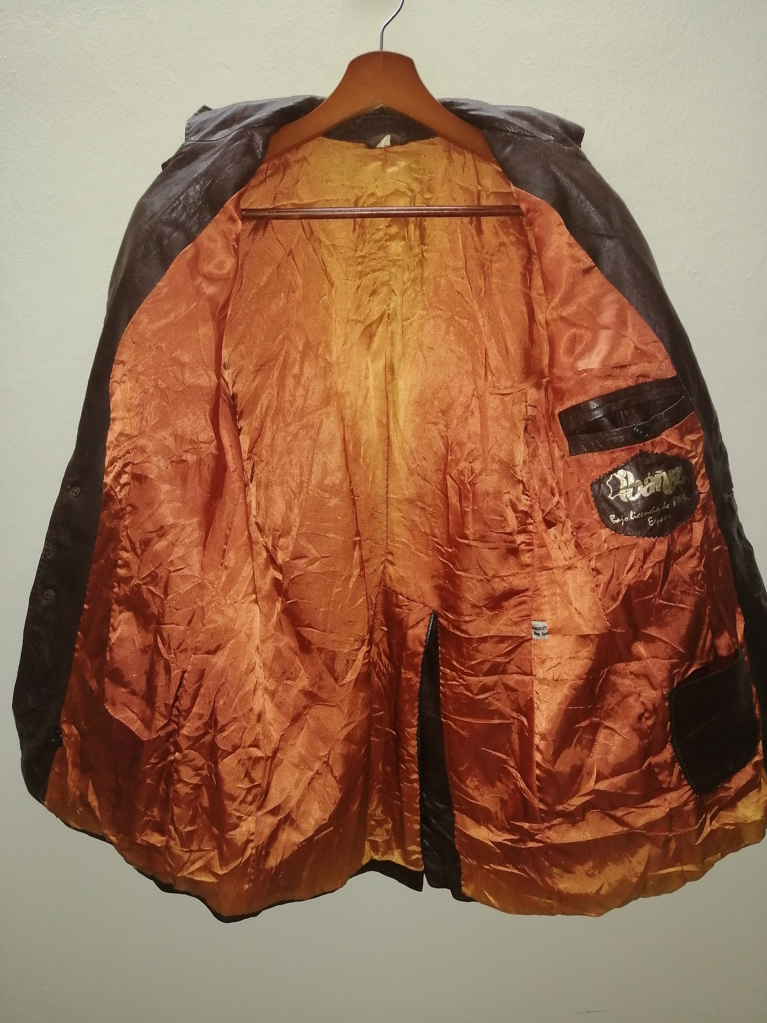 Vintage Ibanez Leather Coat/Jacket