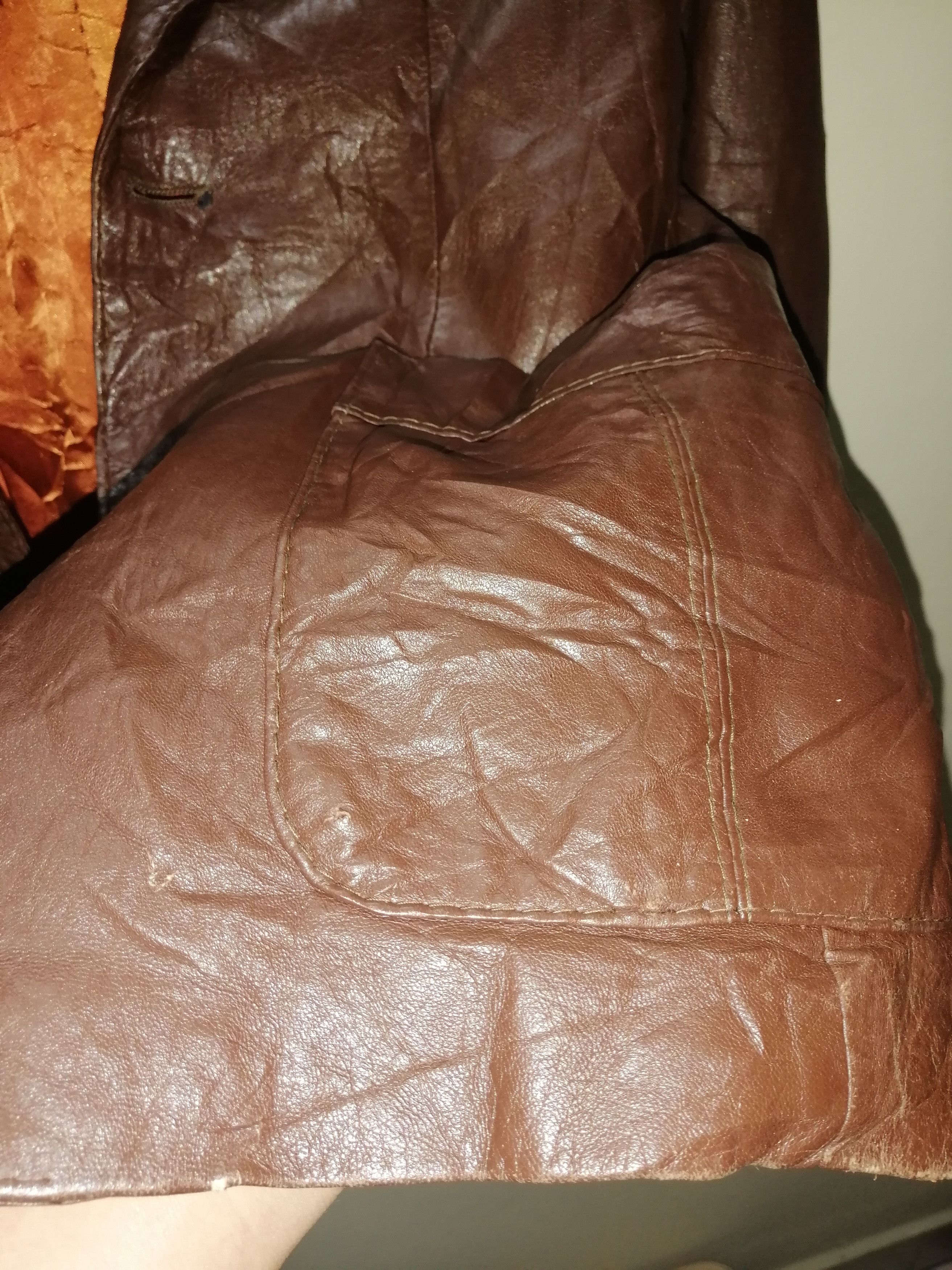 Vintage Ibanez Leather Coat/Jacket