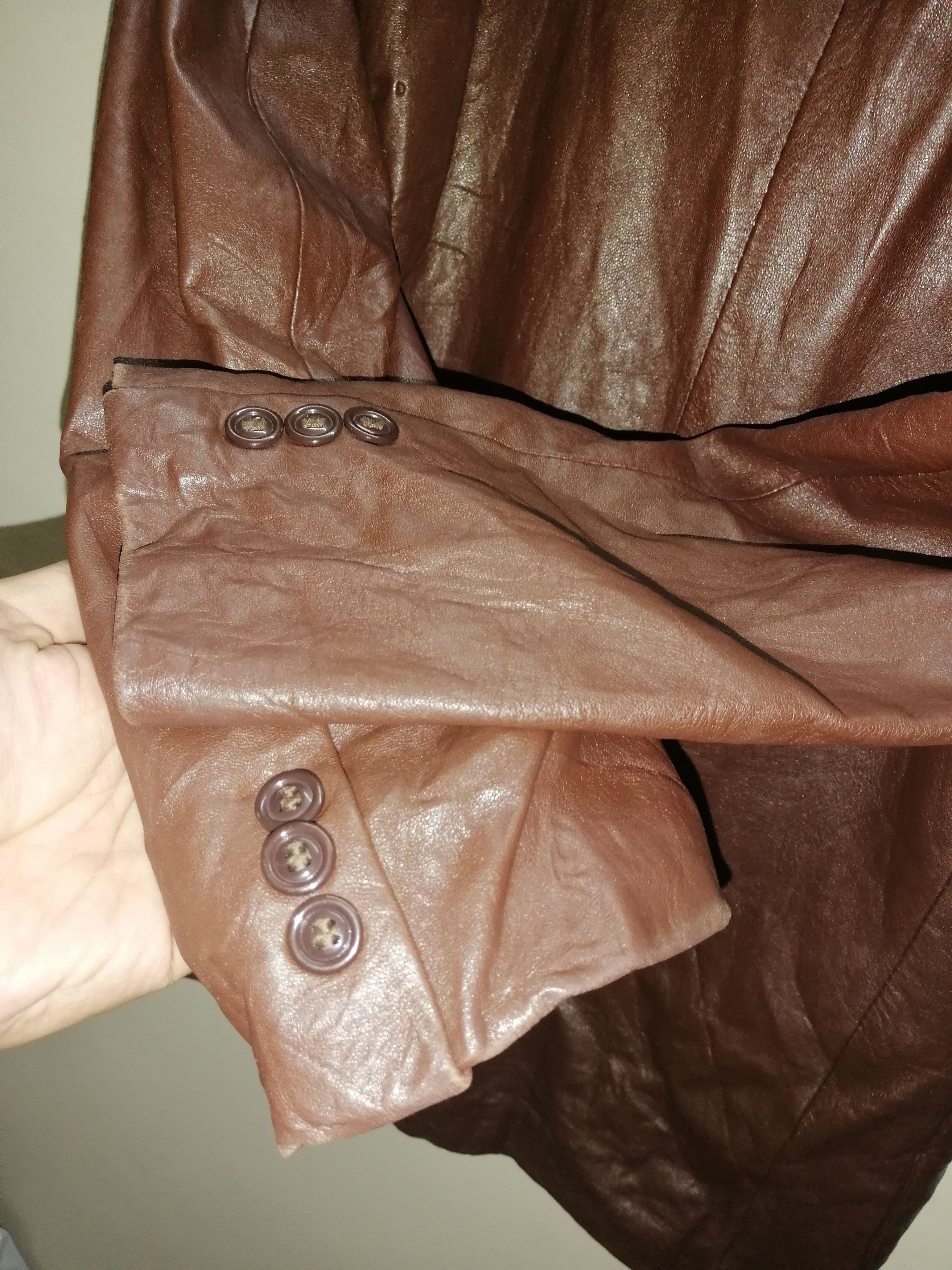 Vintage Ibanez Leather Coat/Jacket