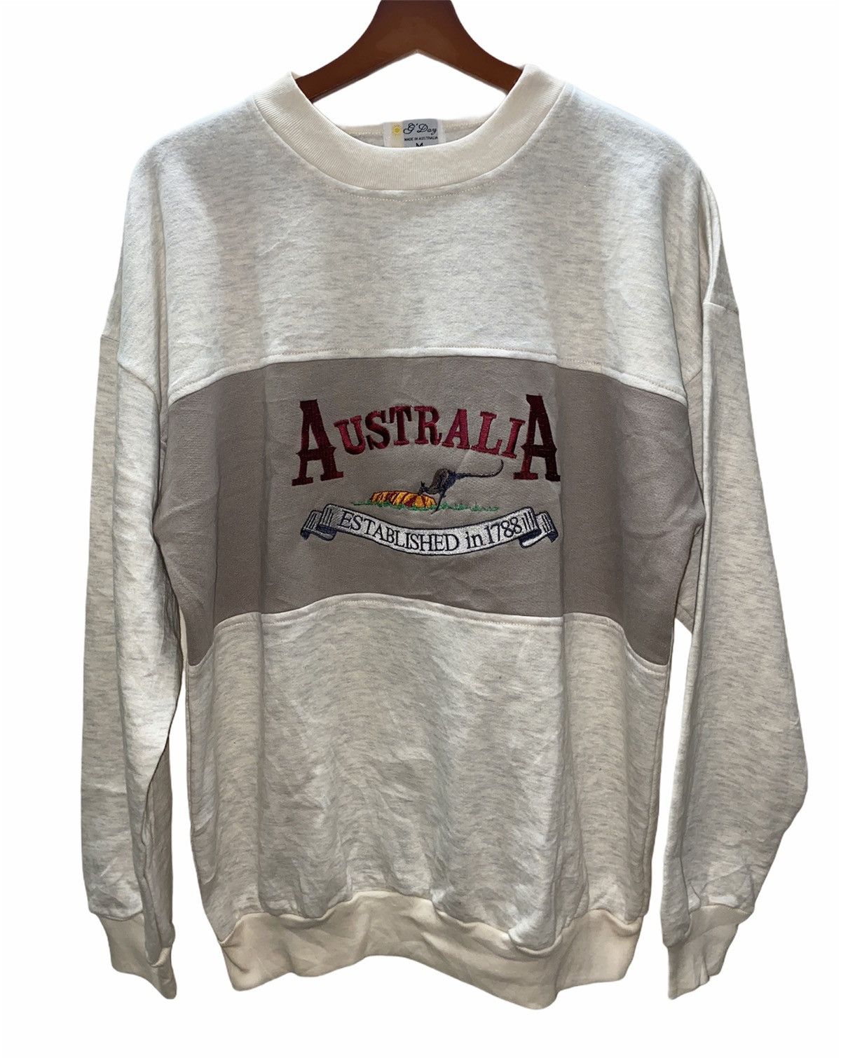 Vintage Australia Embroidered Logo Sweatshirt