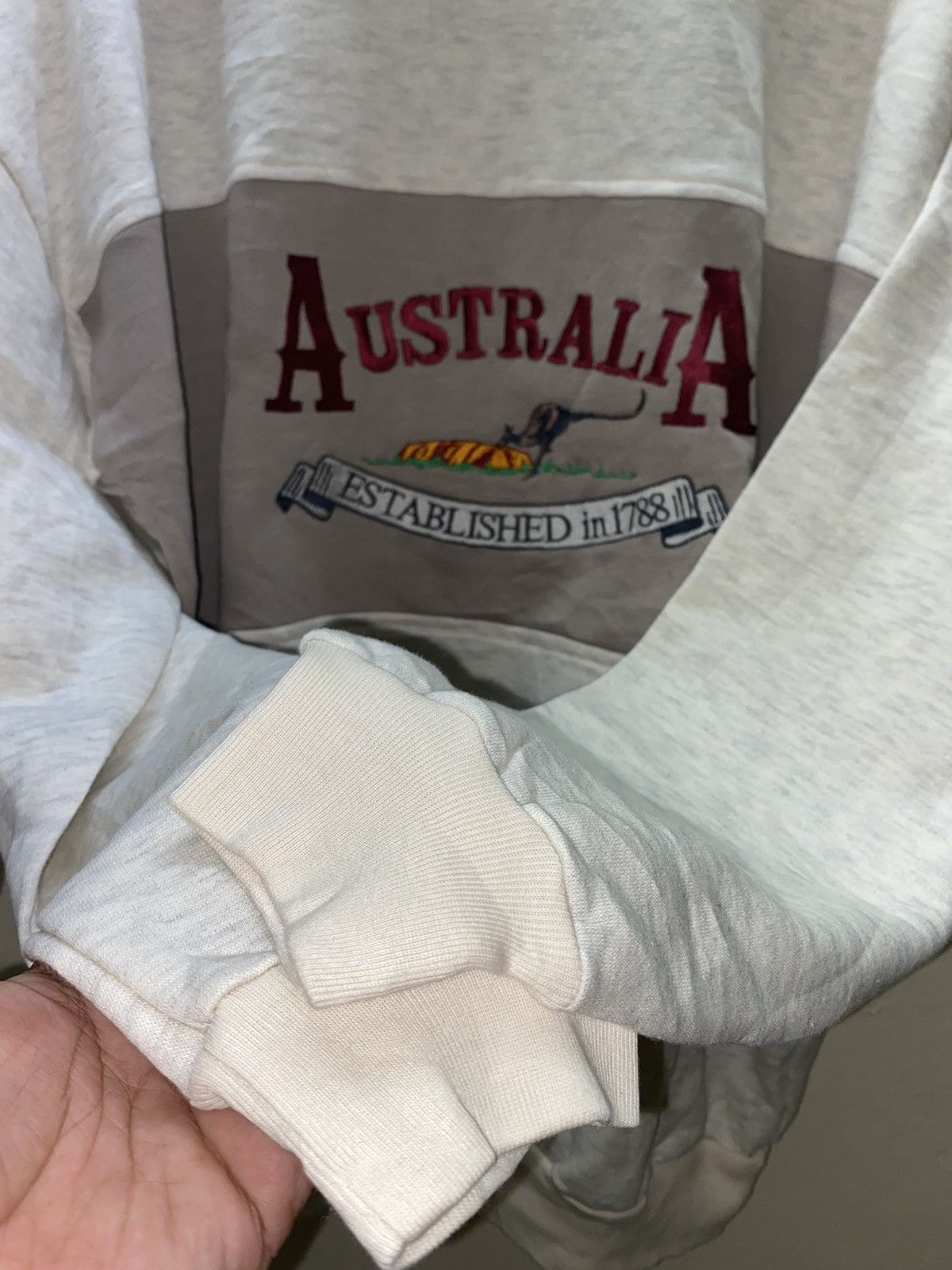 Vintage Australia Embroidered Logo Sweatshirt