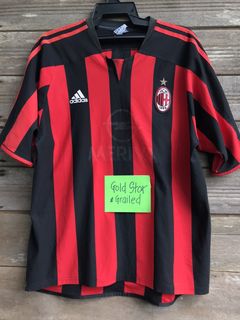 AC Milan - Red / Black / Gold Jersey