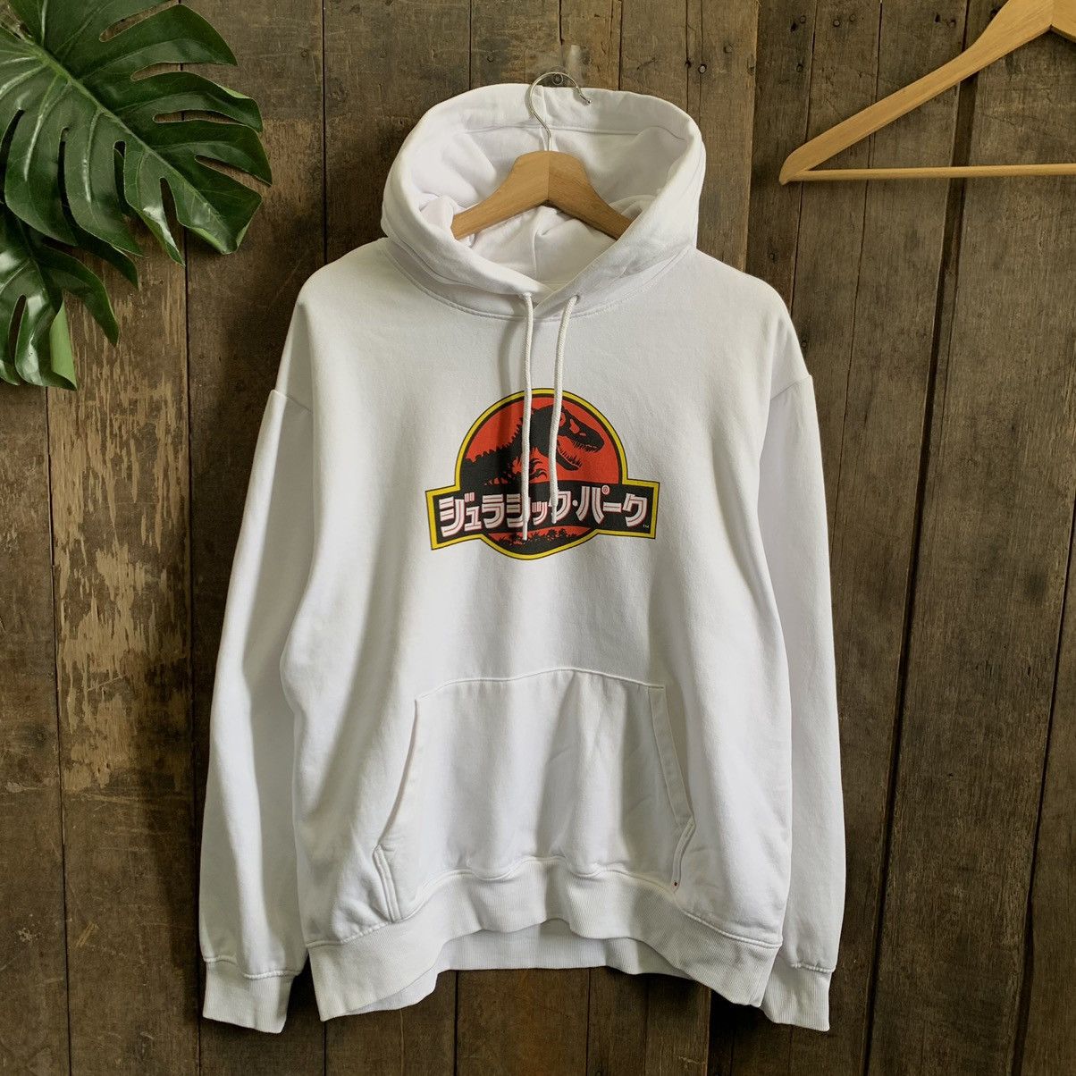 Divided Jurassic World Japanese Word Hoodie