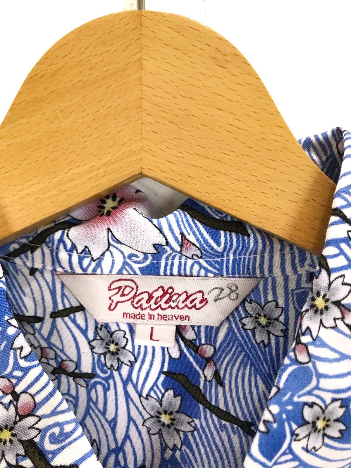 Japanese Brand Japanese PATINA Blossom Sakura Rayon Hawaiian Shirt Size US L / EU 52-54 / 3 - 9 Thumbnail