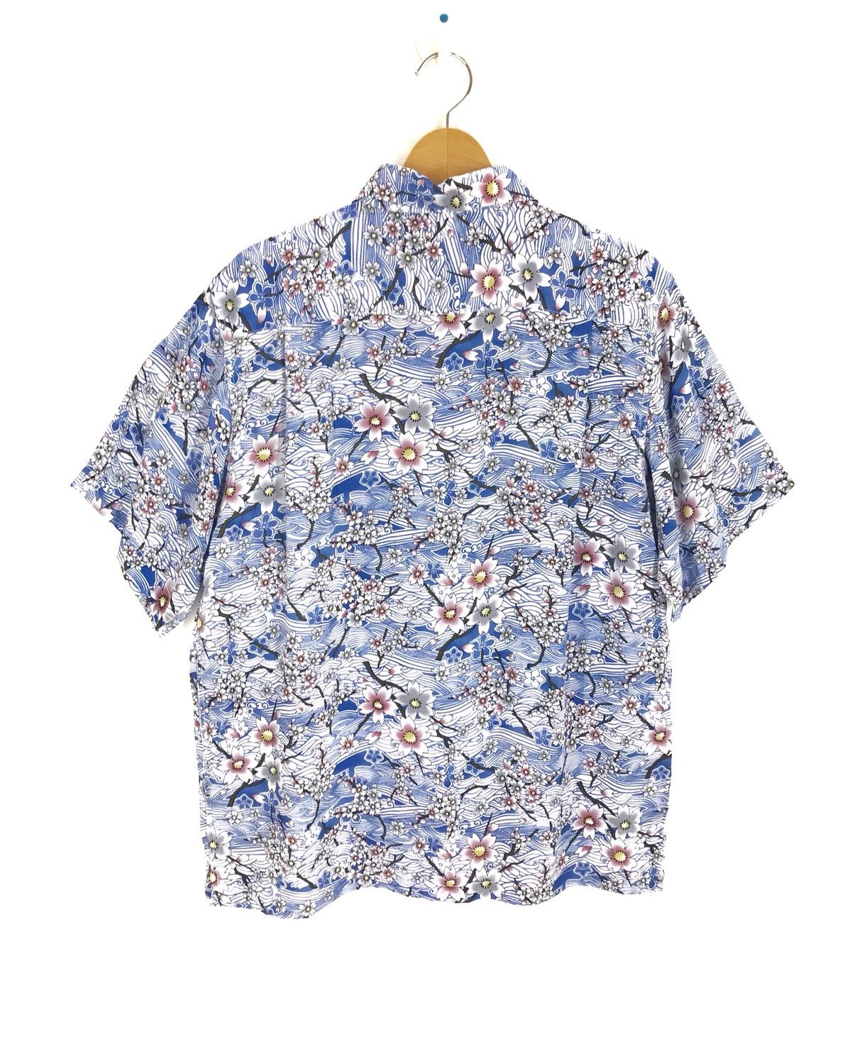 Japanese Brand Japanese PATINA Blossom Sakura Rayon Hawaiian Shirt Size US L / EU 52-54 / 3 - 7 Thumbnail