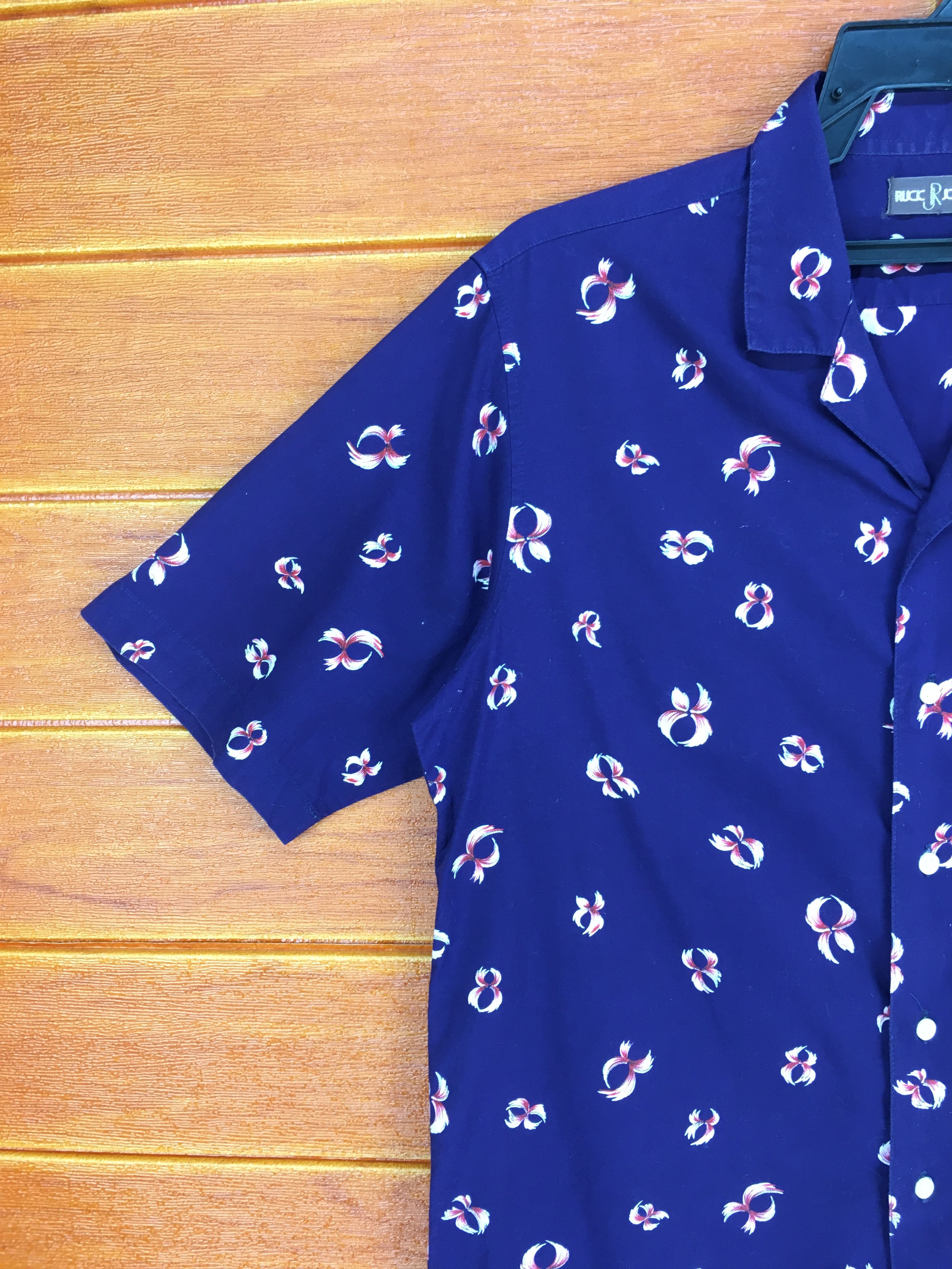 Vintage Vintage RUCK JOBBER All Over Print Hawaiian Shirt Size US S / EU 44-46 / 1 - 2 Thumbnail