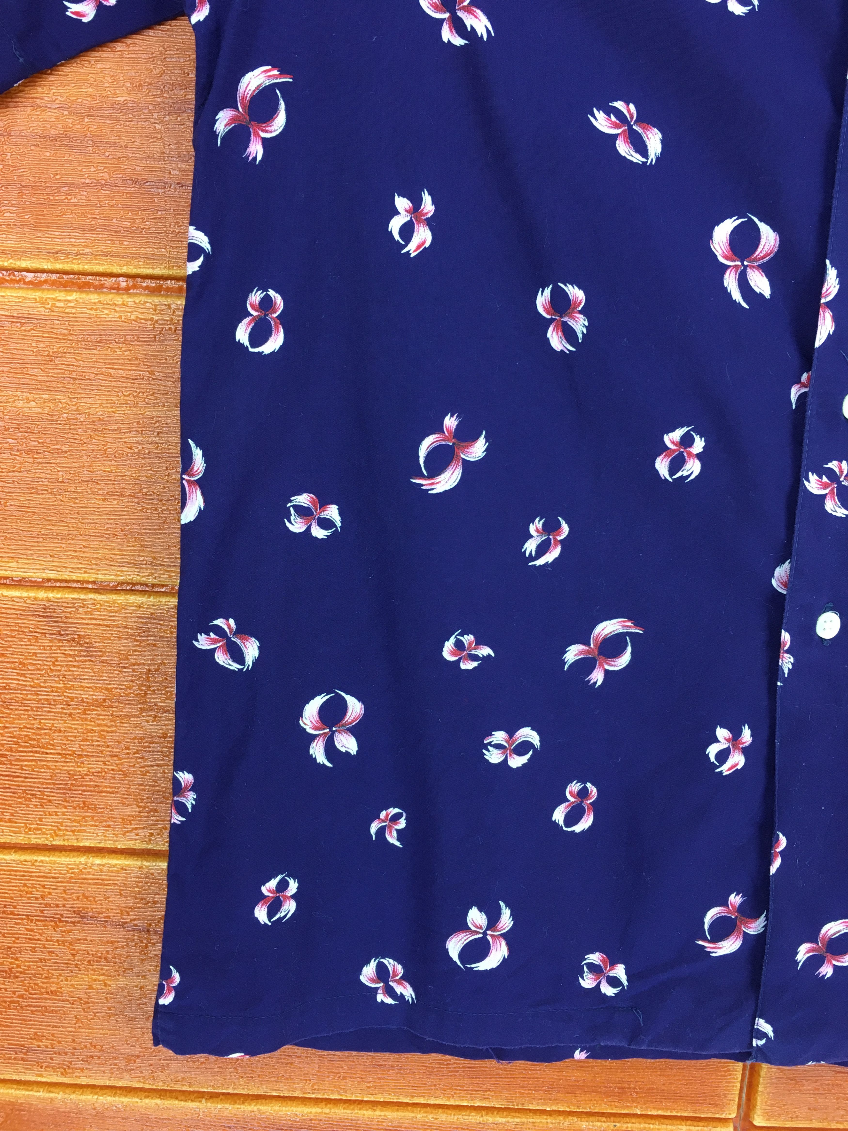 Vintage Vintage RUCK JOBBER All Over Print Hawaiian Shirt Size US S / EU 44-46 / 1 - 3 Thumbnail