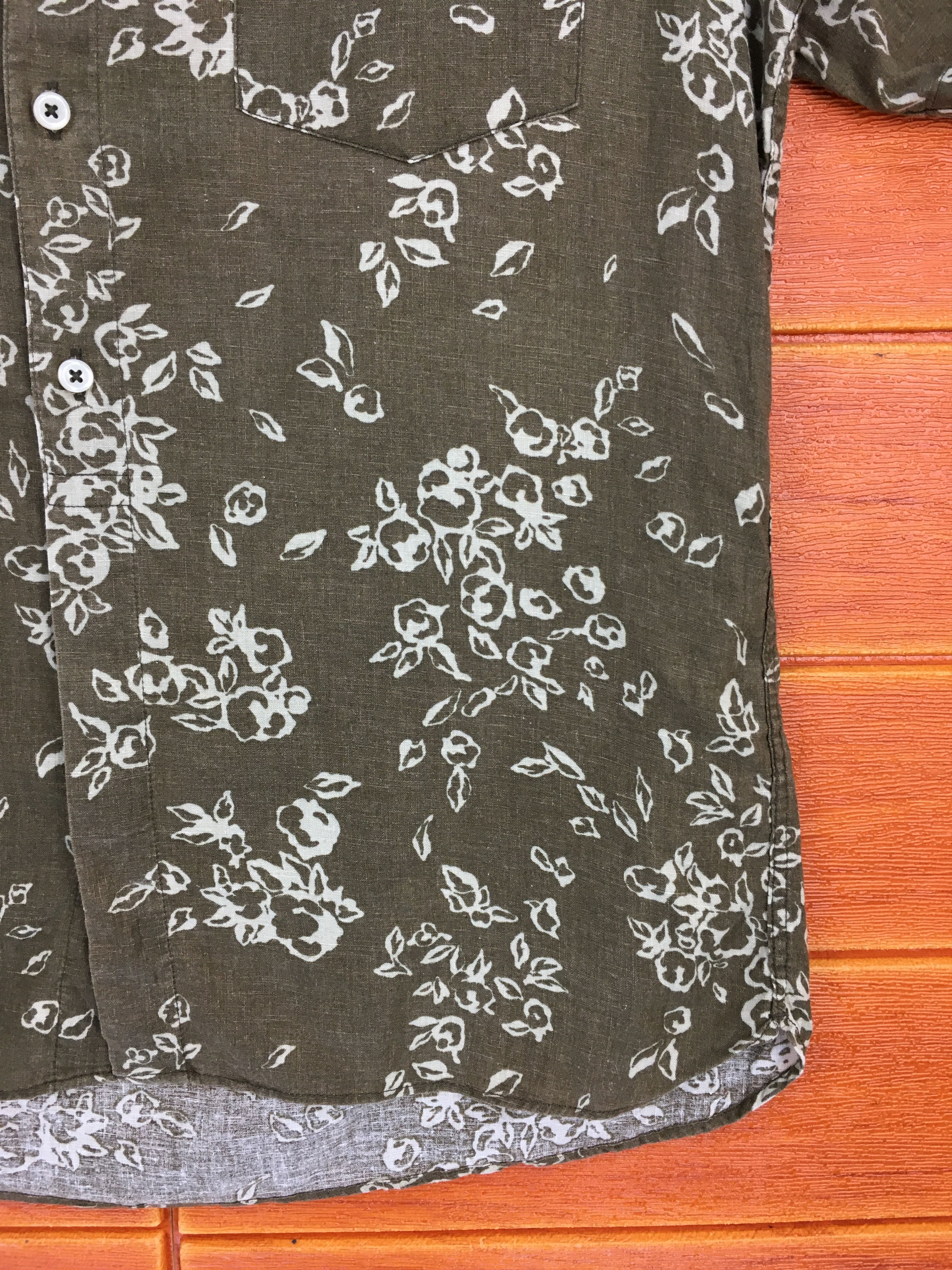 Vintage Vintage SUMMER DARK All Over Print Hawaiian Shirt Size US M / EU 48-50 / 2 - 4 Thumbnail