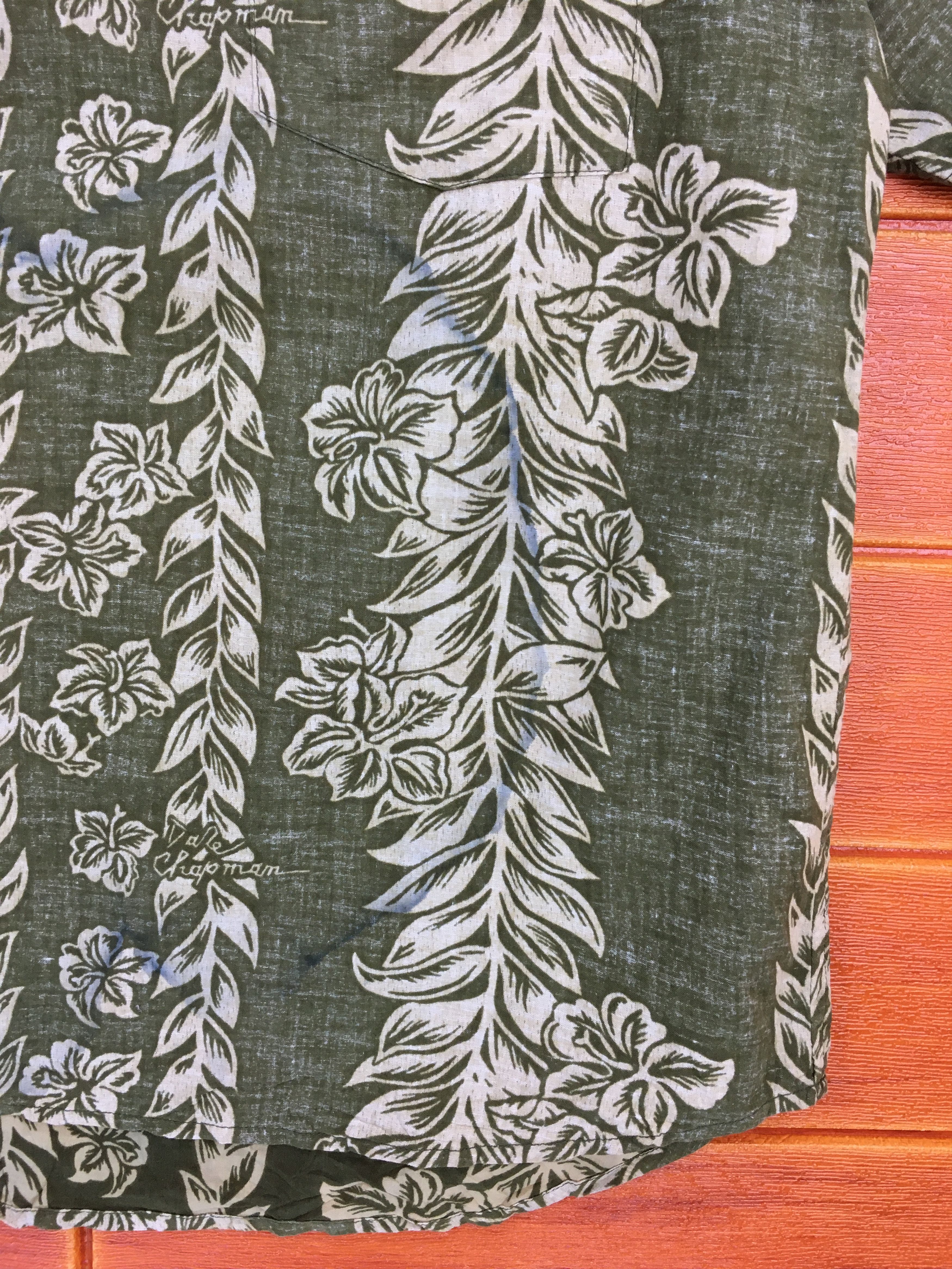 Vintage Vintage DALE CHAPMAN Border Reverse Print Hawaiian Shirt Size US M / EU 48-50 / 2 - 4 Thumbnail
