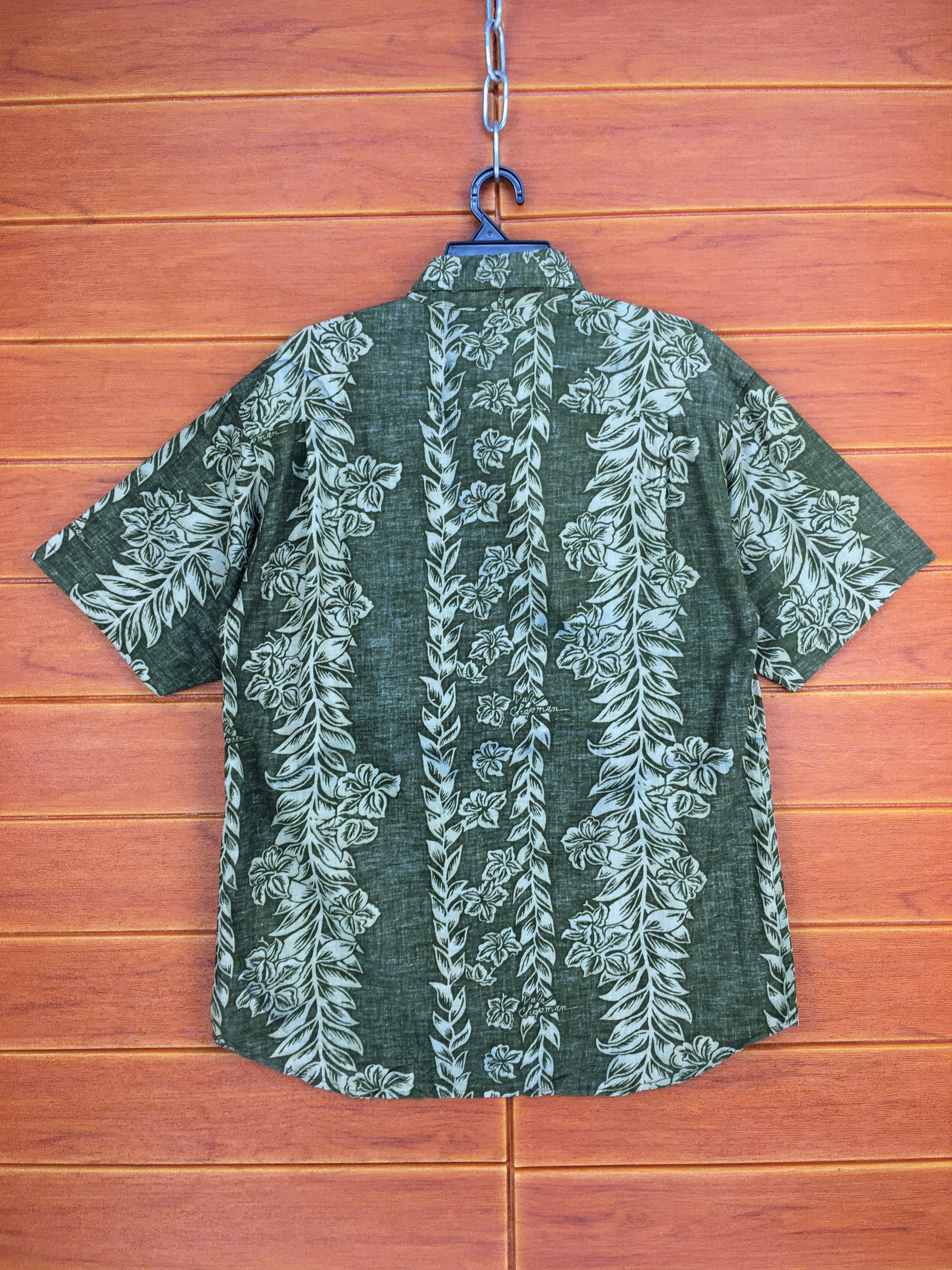 Vintage Vintage DALE CHAPMAN Border Reverse Print Hawaiian Shirt Size US M / EU 48-50 / 2 - 8 Thumbnail