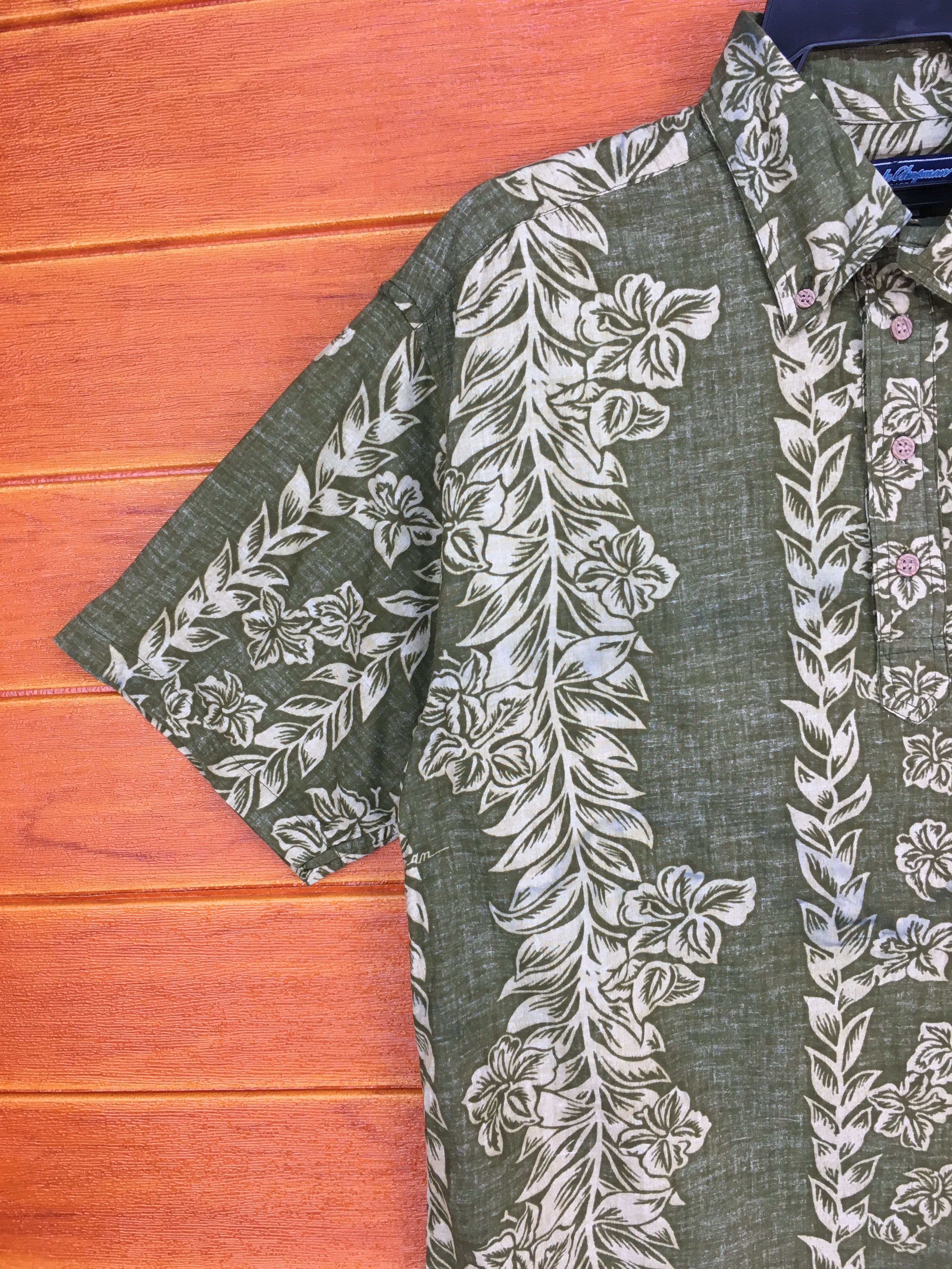 Vintage Vintage DALE CHAPMAN Border Reverse Print Hawaiian Shirt Size US M / EU 48-50 / 2 - 2 Thumbnail