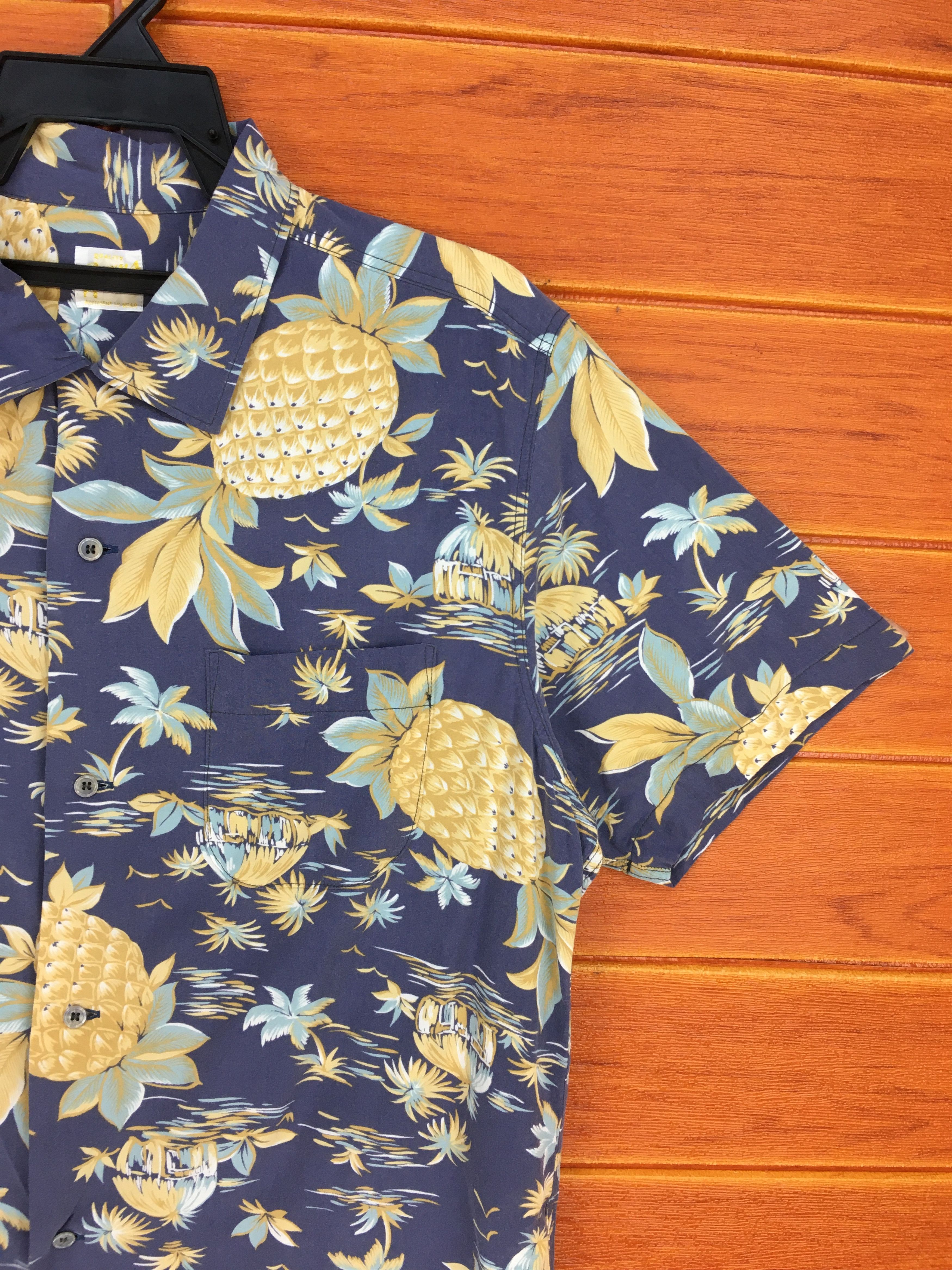 Japanese Brand Japanese Brand BARND Pineapple Faded Hawaiian Shirt Size US M / EU 48-50 / 2 - 5 Thumbnail