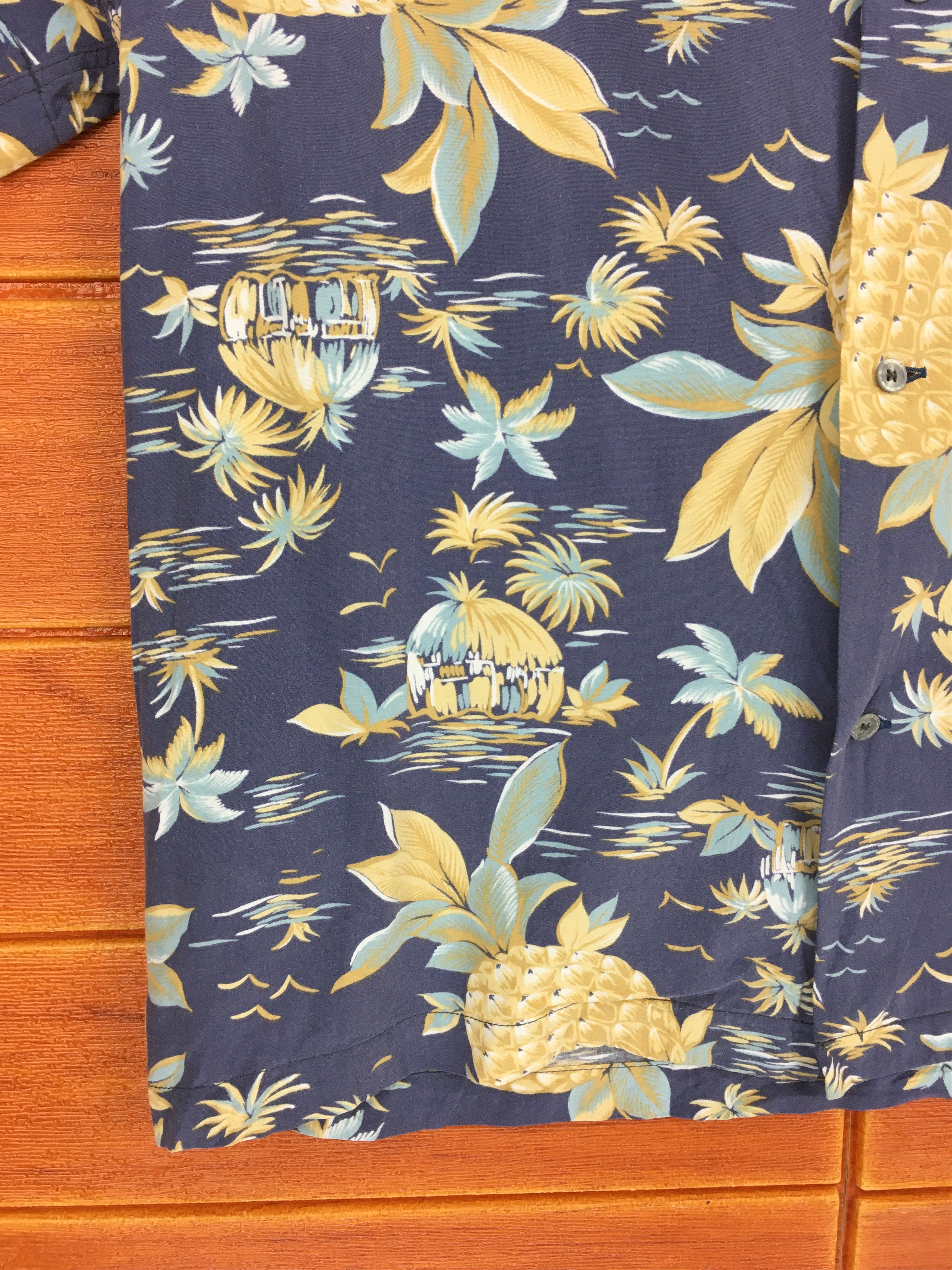 Japanese Brand Japanese Brand BARND Pineapple Faded Hawaiian Shirt Size US M / EU 48-50 / 2 - 3 Thumbnail