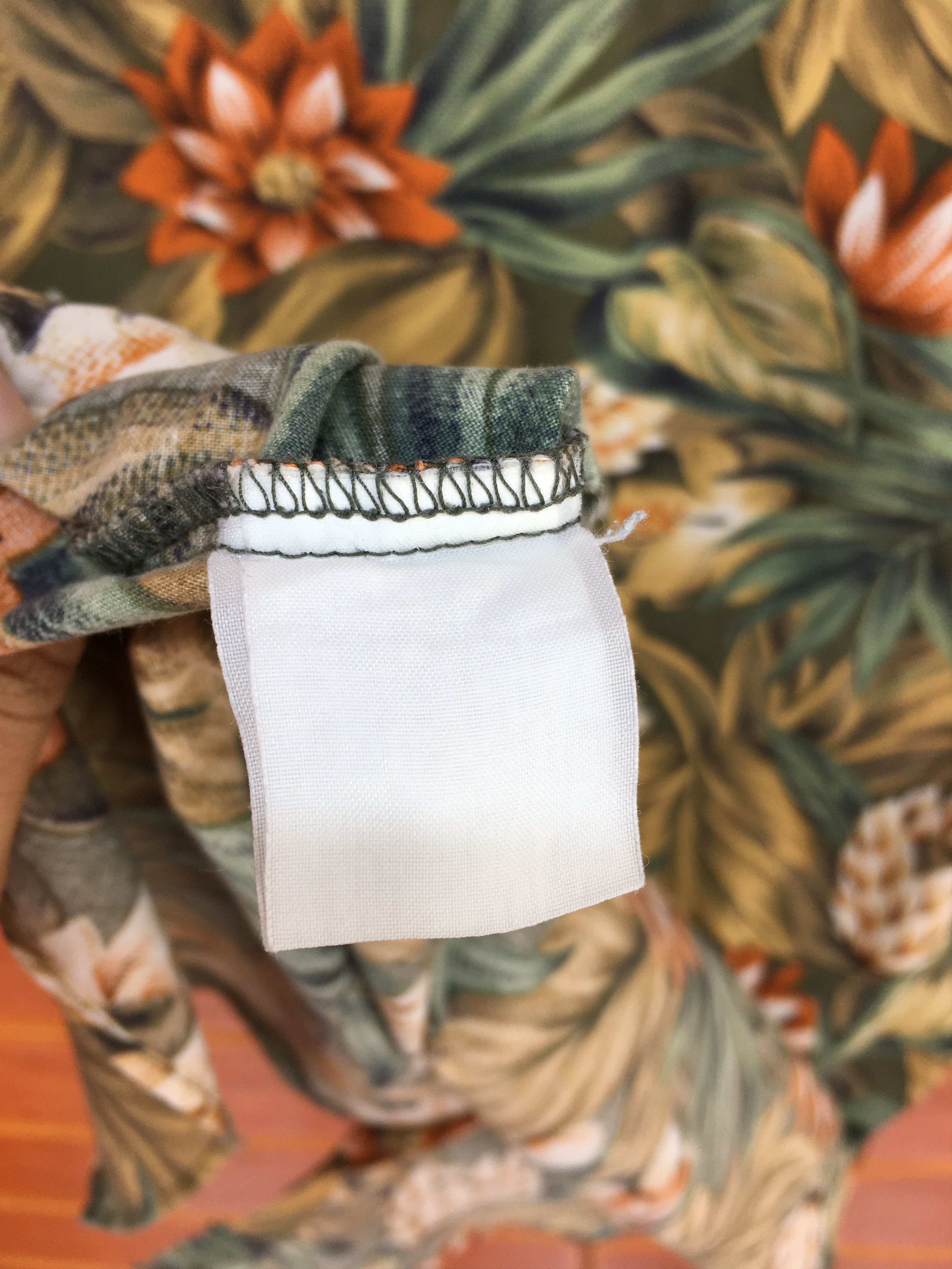 Vintage Vintage Flowers Hawaiian Shirt / Aloha Wear Shirt Size US L / EU 52-54 / 3 - 9 Thumbnail