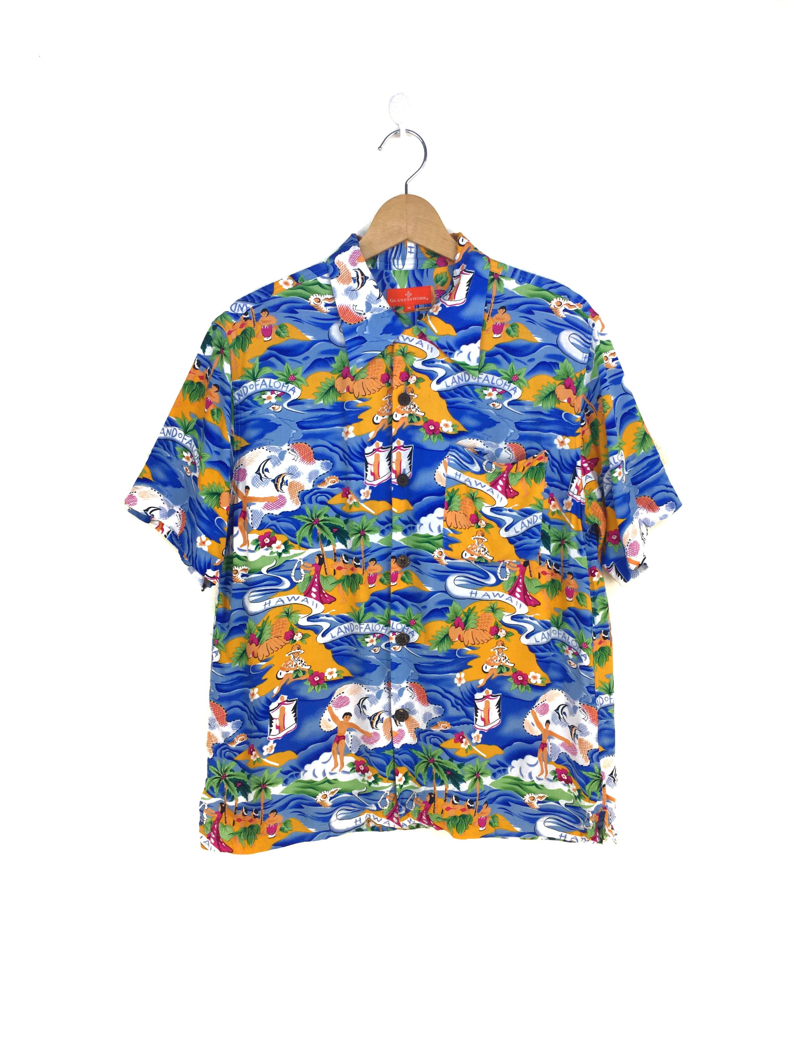 Sun Surf Vintage Land Of Aloha Hawaiian Shirt / Aloha Wear Shirt Size US M / EU 48-50 / 2 - 1 Thumbnail