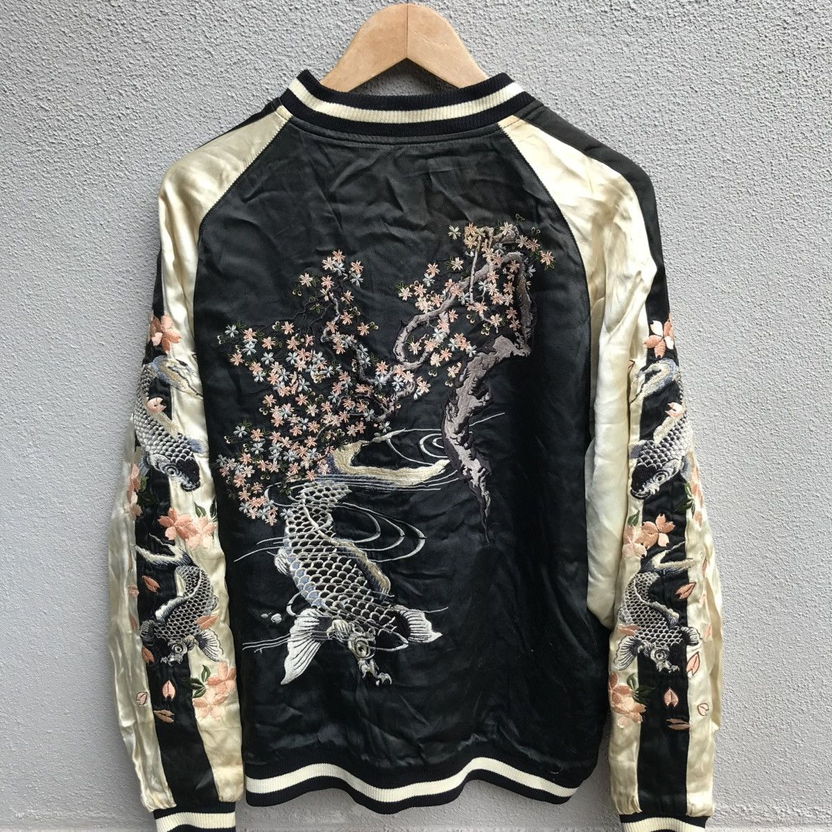 Japanese Brand JAPANESE SUKAJAN souvenir jacket embroidered reversible Size US L / EU 52-54 / 3 - 3 Thumbnail