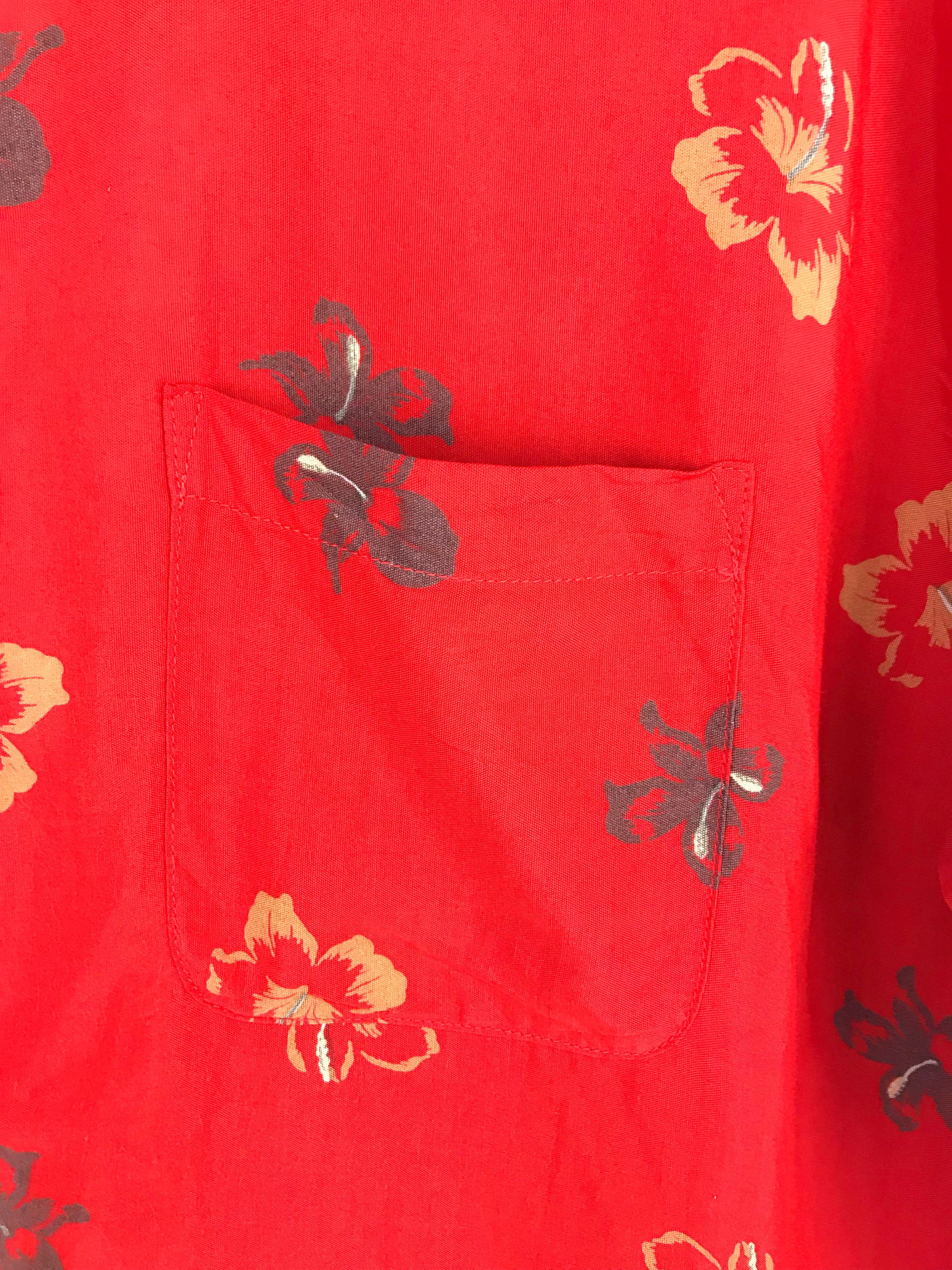 Japanese Brand Japanese Hawaiian South Breeze Hibiscus Flowers Shirt Size US L / EU 52-54 / 3 - 6 Thumbnail