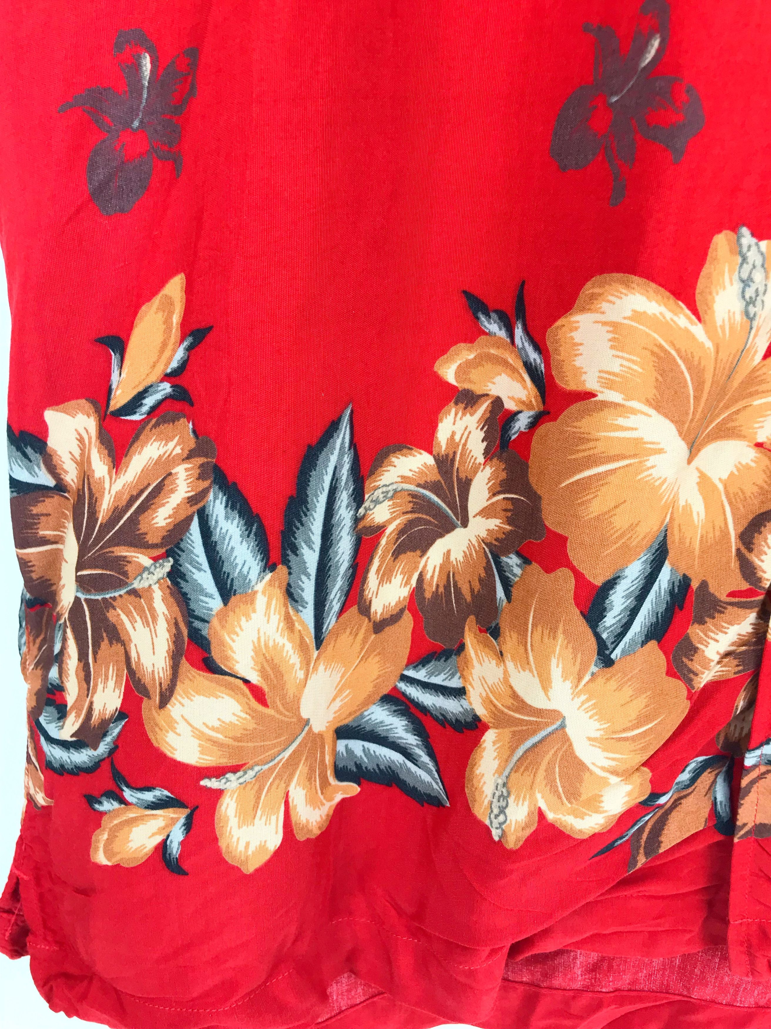 Japanese Brand Japanese Hawaiian South Breeze Hibiscus Flowers Shirt Size US L / EU 52-54 / 3 - 7 Thumbnail