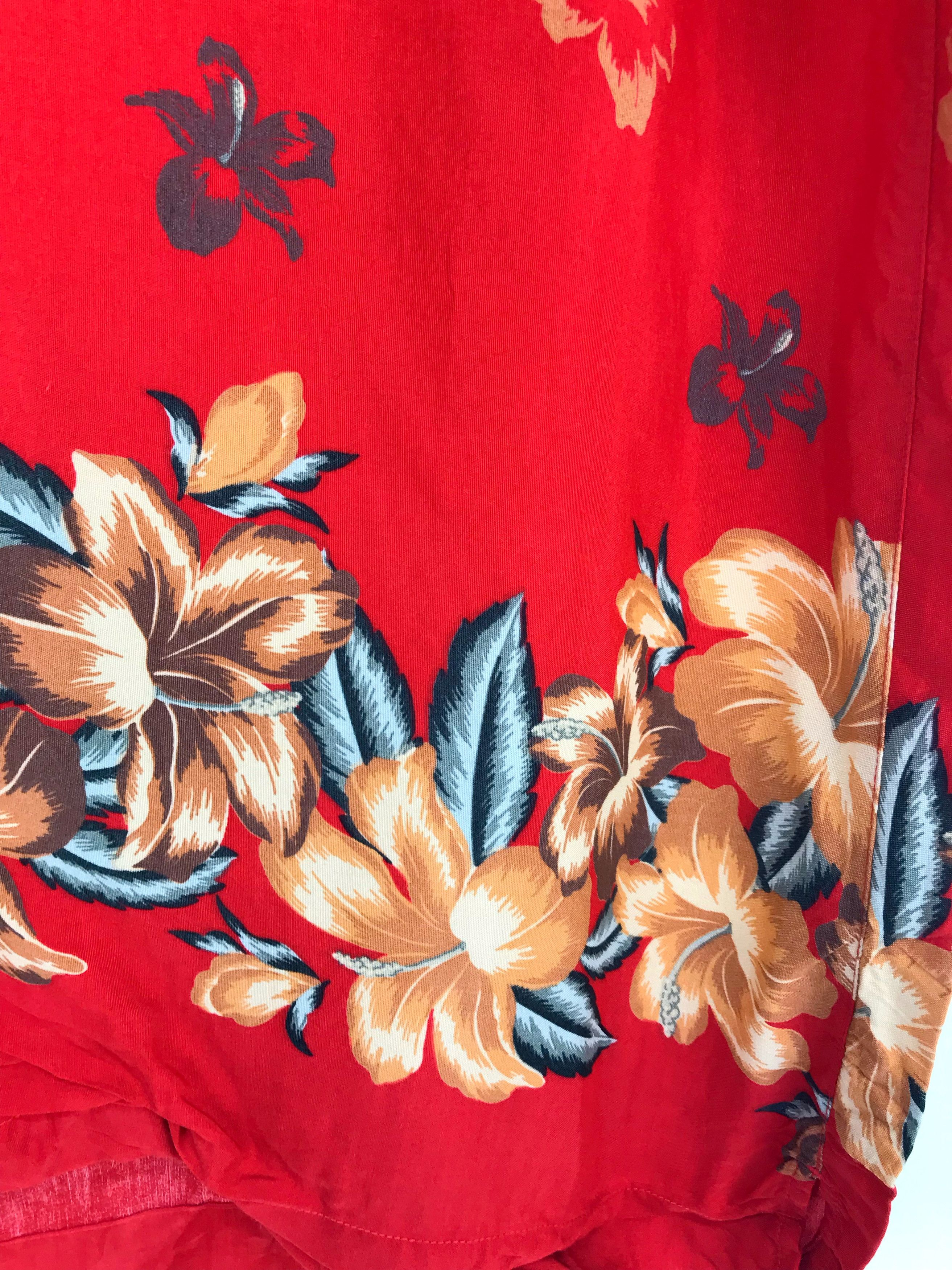 Japanese Brand Japanese Hawaiian South Breeze Hibiscus Flowers Shirt Size US L / EU 52-54 / 3 - 8 Thumbnail