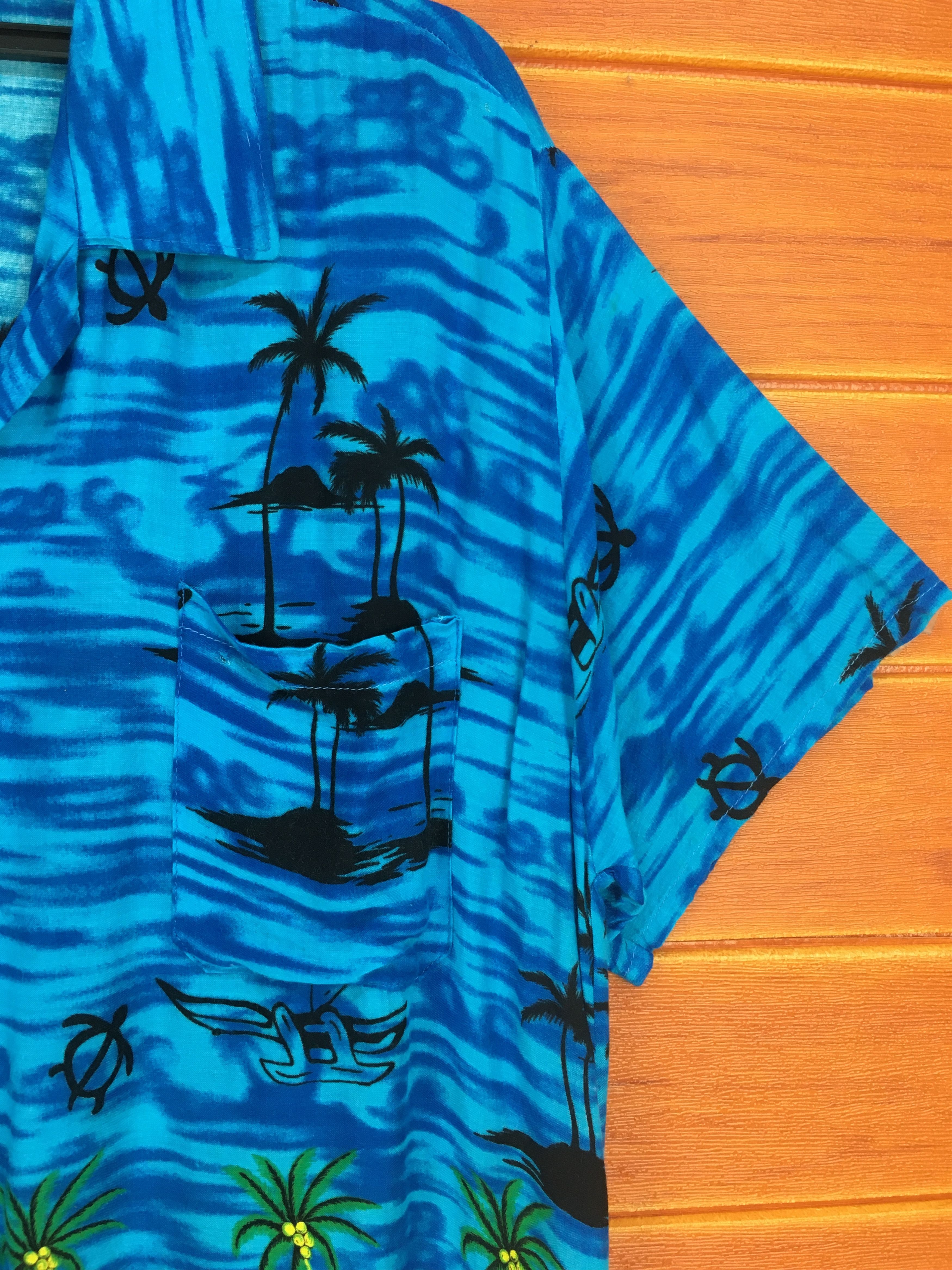 Vintage Vintage Coconut Trees & parrot Hawaiian Shirt Size US M / EU 48-50 / 2 - 5 Thumbnail