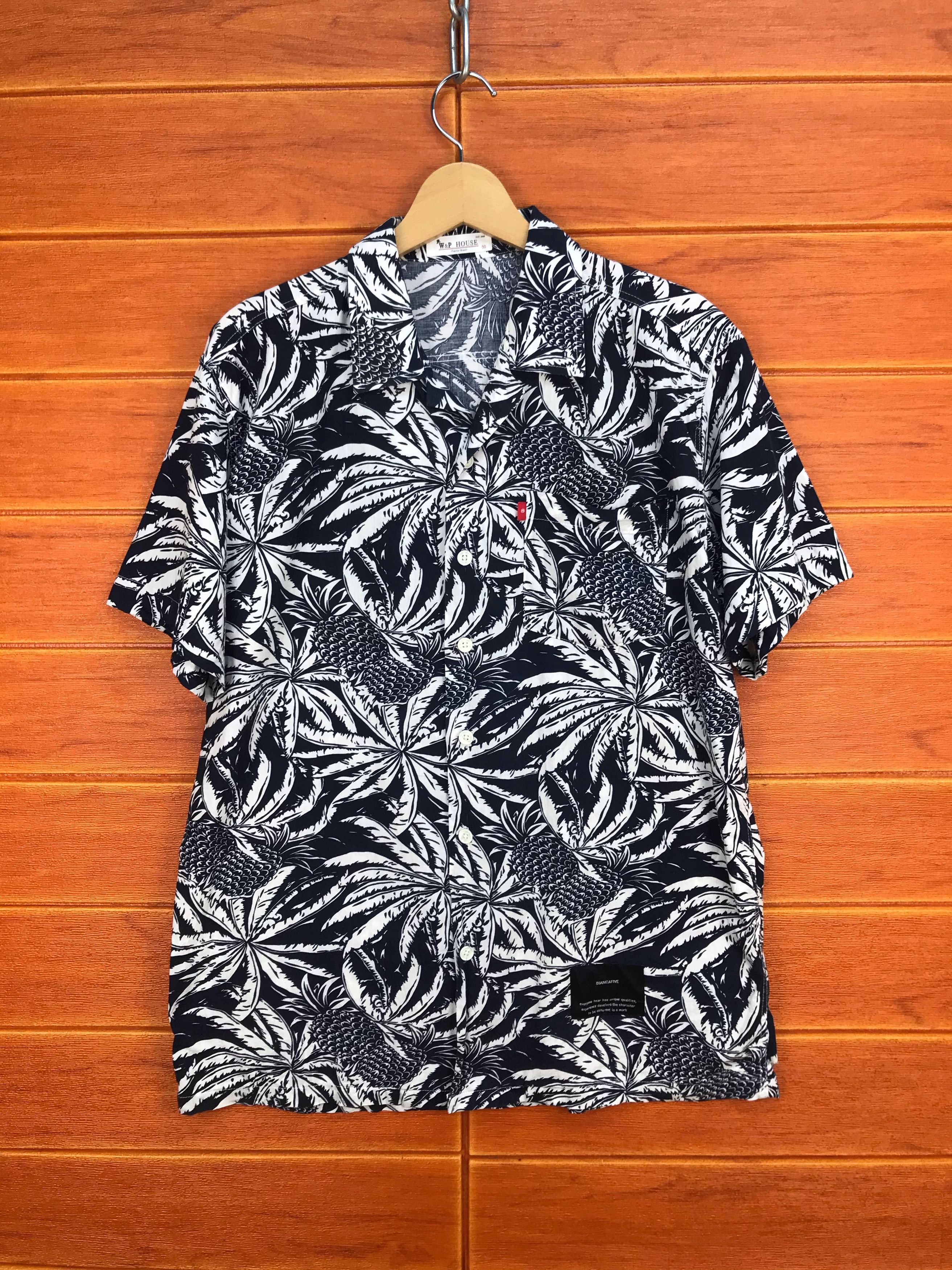 Japanese Brand Vintage W & P House Biancafive Hawaiian Shirt Size US M / EU 48-50 / 2 - 1 Thumbnail