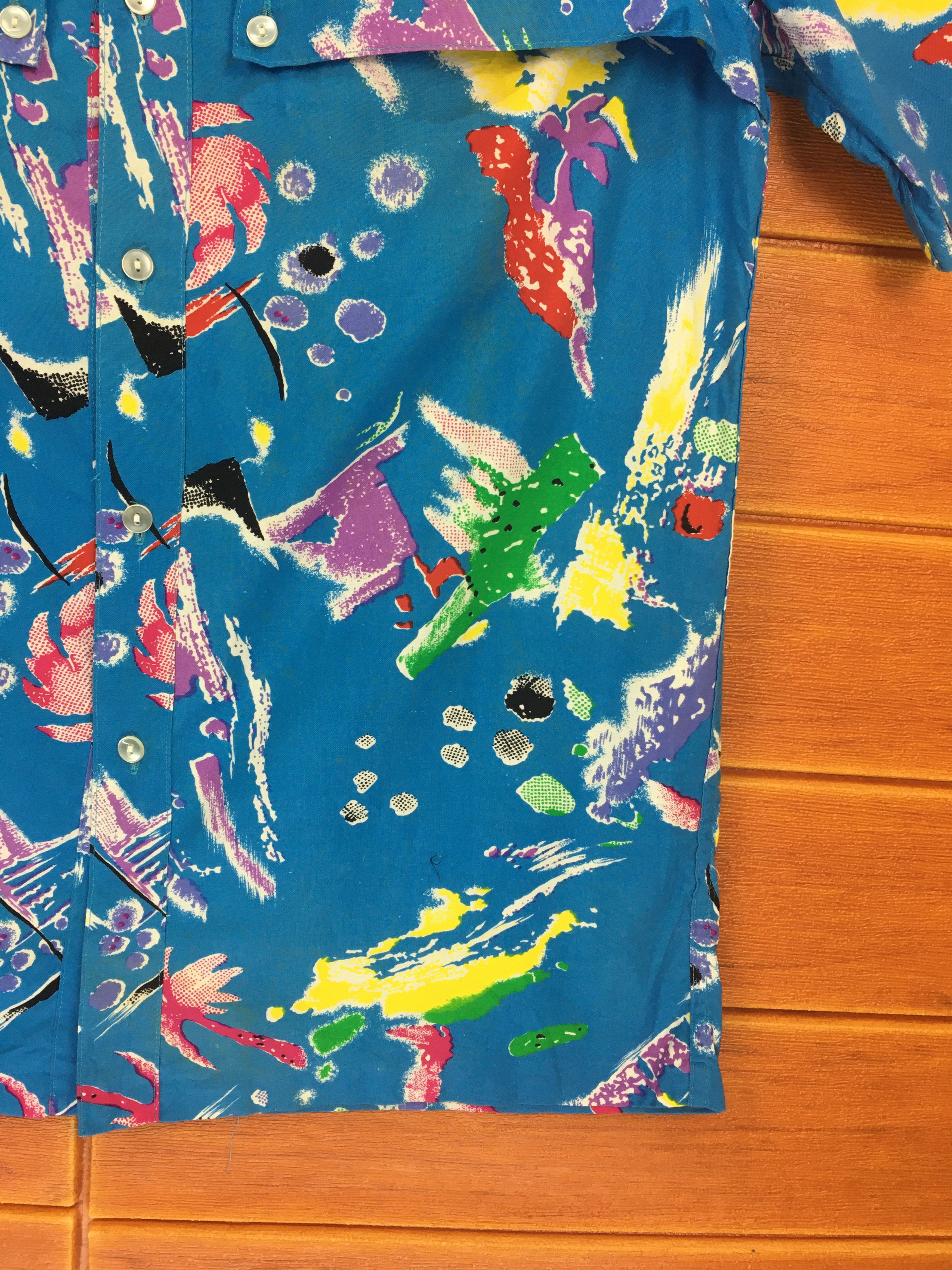 Vintage Vintage ROYAL CREATION Abstract psychedelic Hawaiian Shirt Size US M / EU 48-50 / 2 - 4 Thumbnail