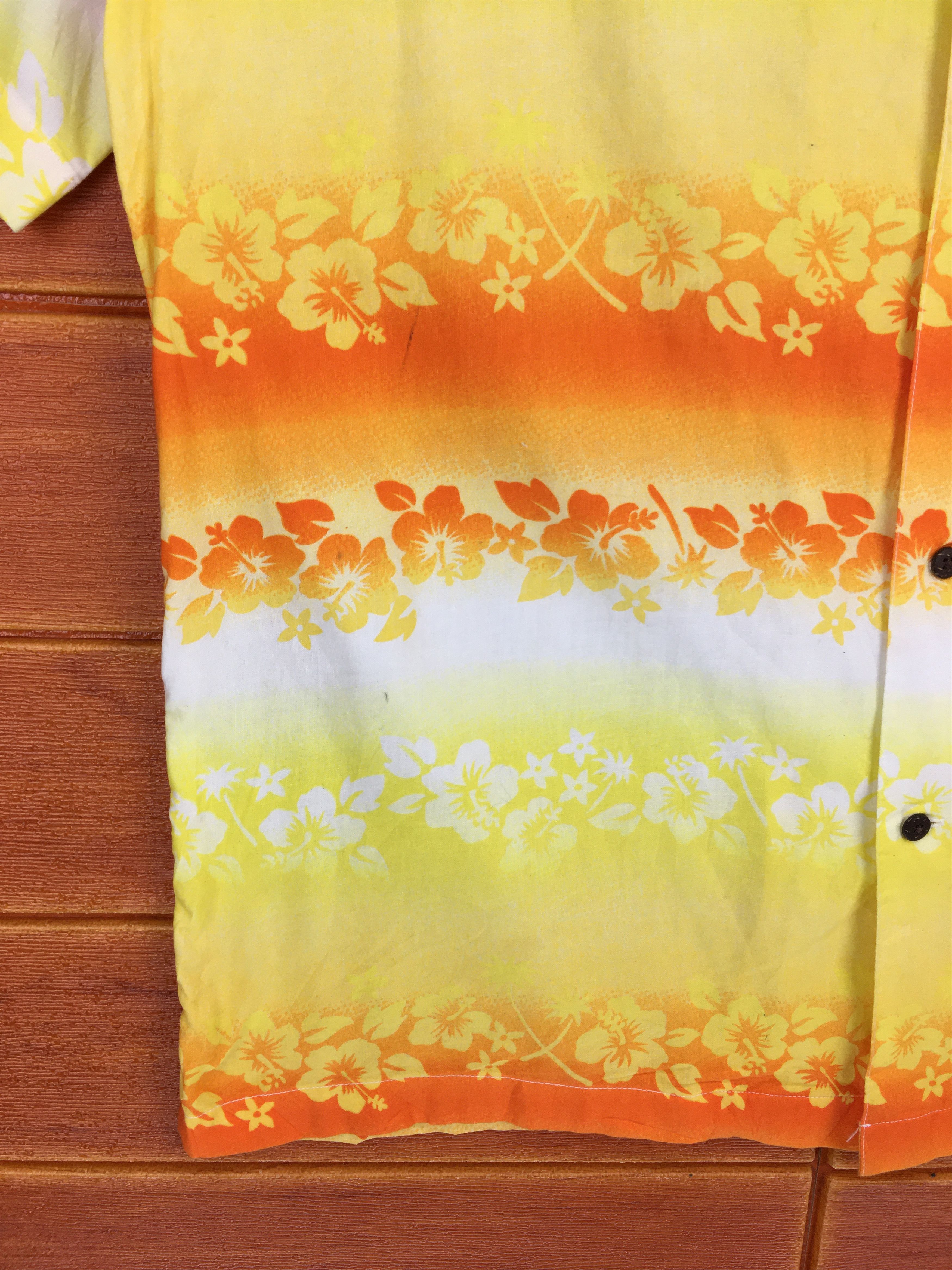 Japanese Brand Japanese Brand ALOHA Flowers Striped Hawaiian Shirt Size US M / EU 48-50 / 2 - 3 Thumbnail