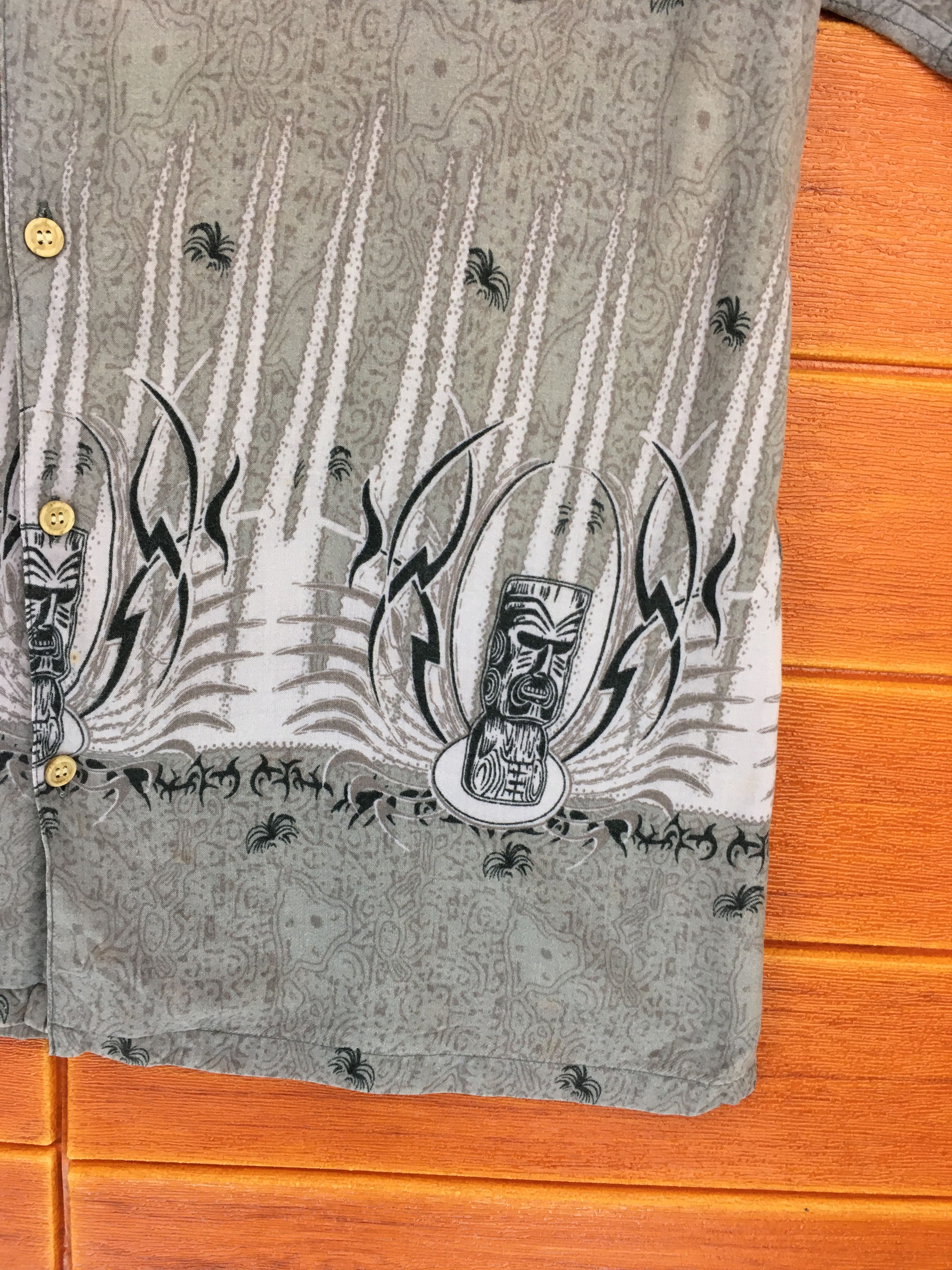 Vintage Vintage PRESS ATTACHE Abstract psychedelic Hawaiian Shirt Size US M / EU 48-50 / 2 - 4 Thumbnail