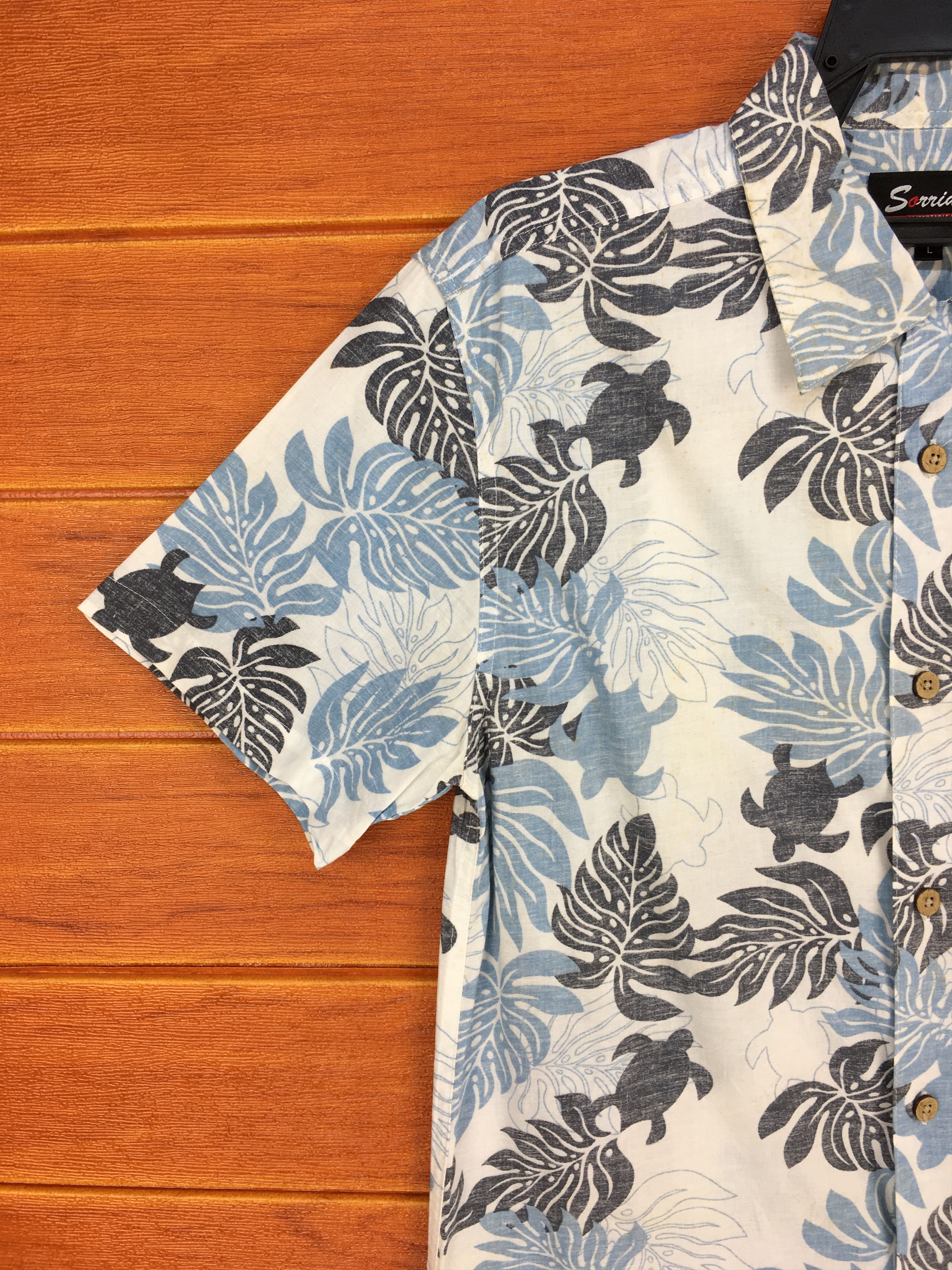 Hysteric Glamour Japanese Hawaiian SORRIDERE Yam Leaf Reverse Print Shirt Size US M / EU 48-50 / 2 - 2 Thumbnail