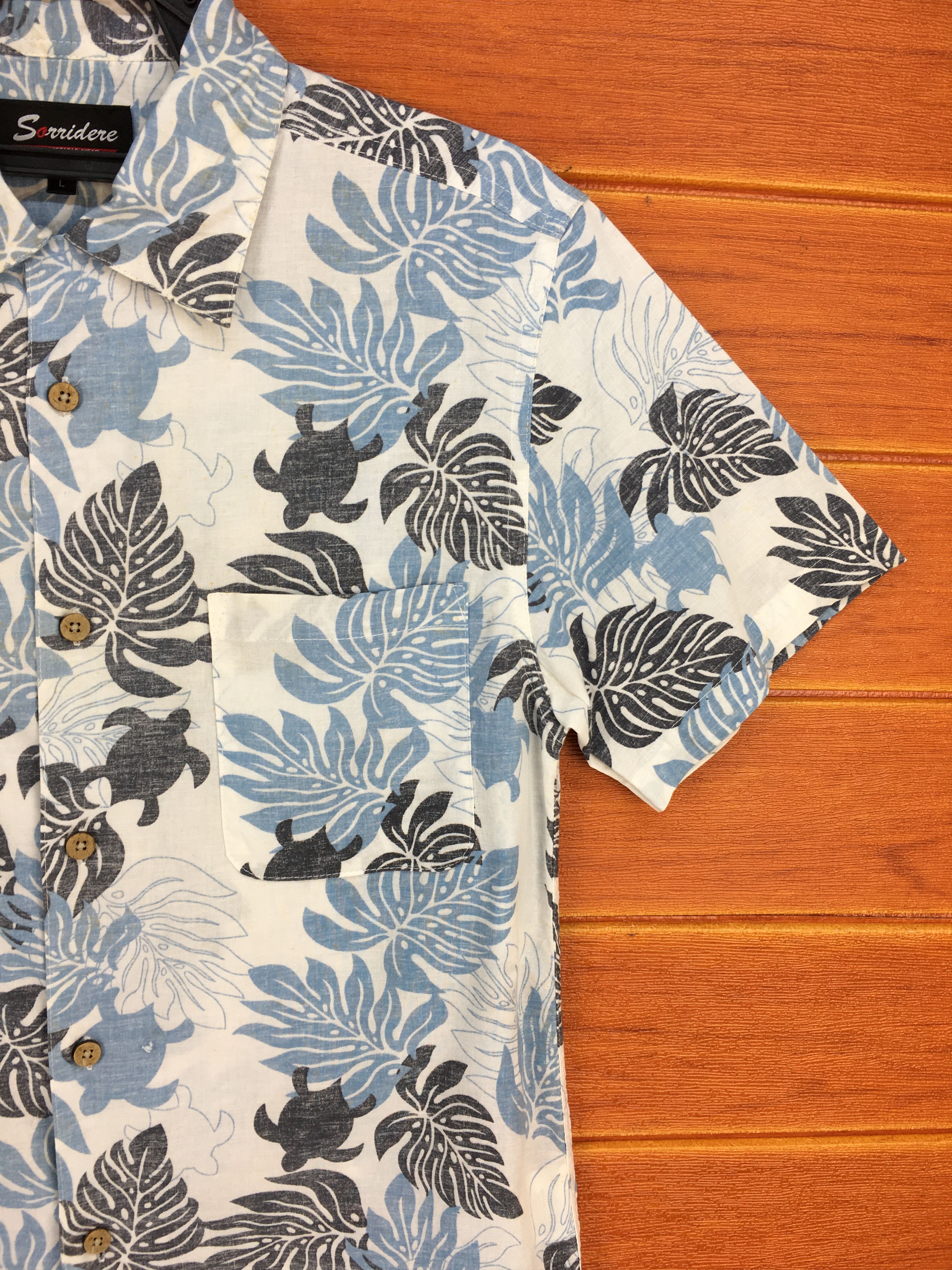 Hysteric Glamour Japanese Hawaiian SORRIDERE Yam Leaf Reverse Print Shirt Size US M / EU 48-50 / 2 - 5 Thumbnail