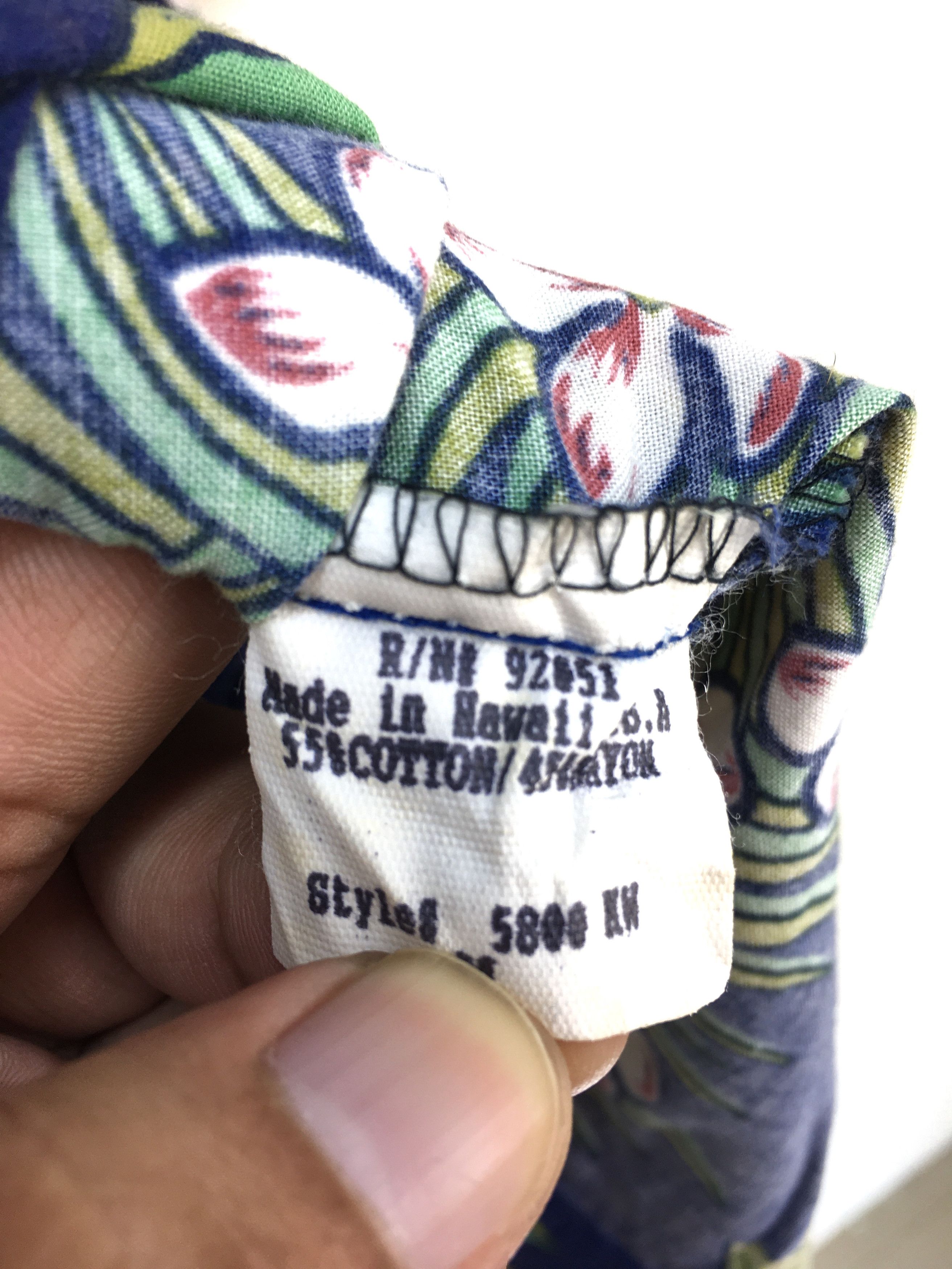 Vintage Vintage PAN HANA Panel Printed Border Floral Hawaiian Shirt Size US M / EU 48-50 / 2 - 10 Thumbnail