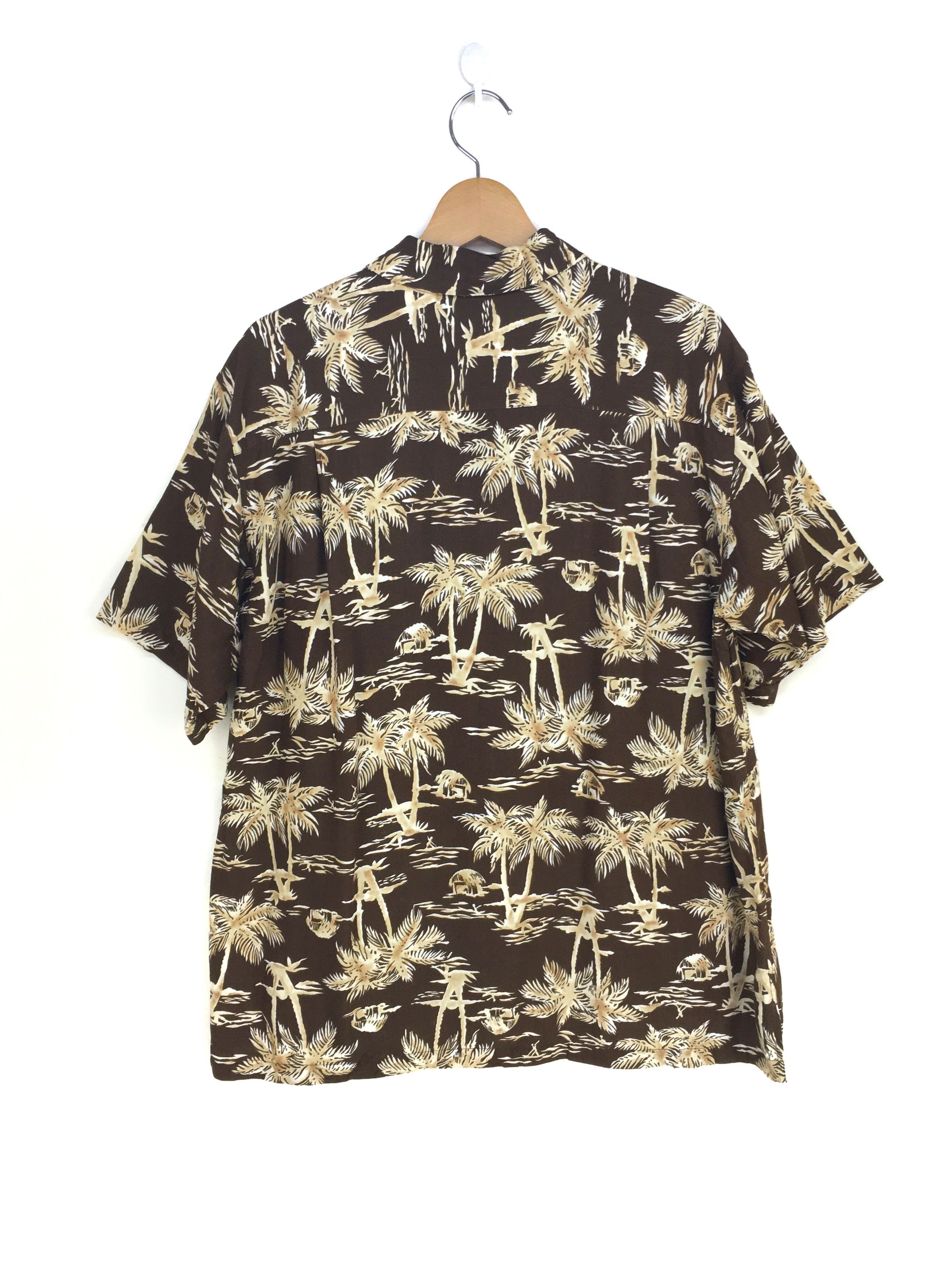 Vintage Vintage Hawaiian PIKO Coconut Trees Shirt Size US M / EU 48-50 / 2 - 9 Thumbnail
