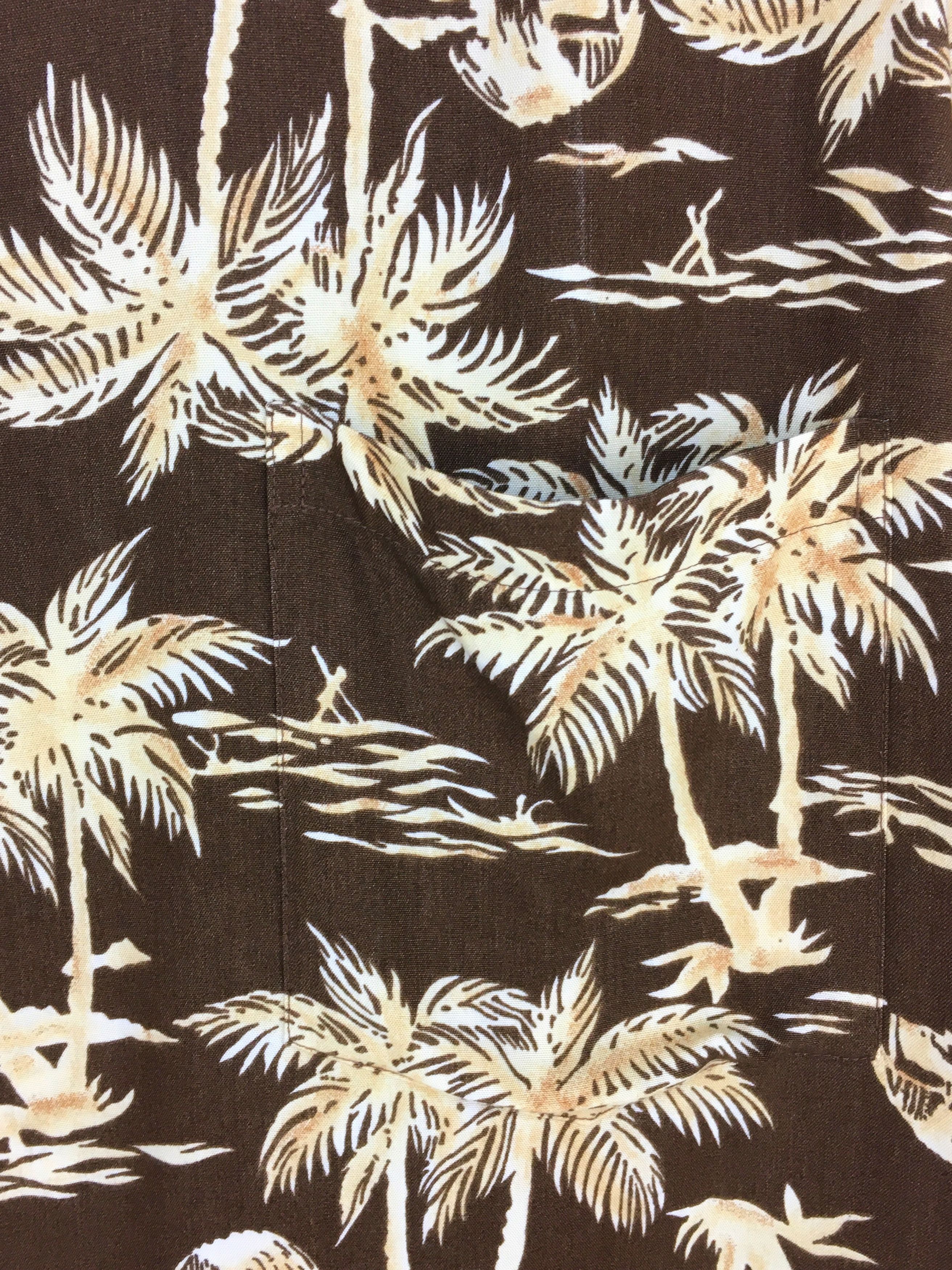 Vintage Vintage Hawaiian PIKO Coconut Trees Shirt Size US M / EU 48-50 / 2 - 6 Thumbnail