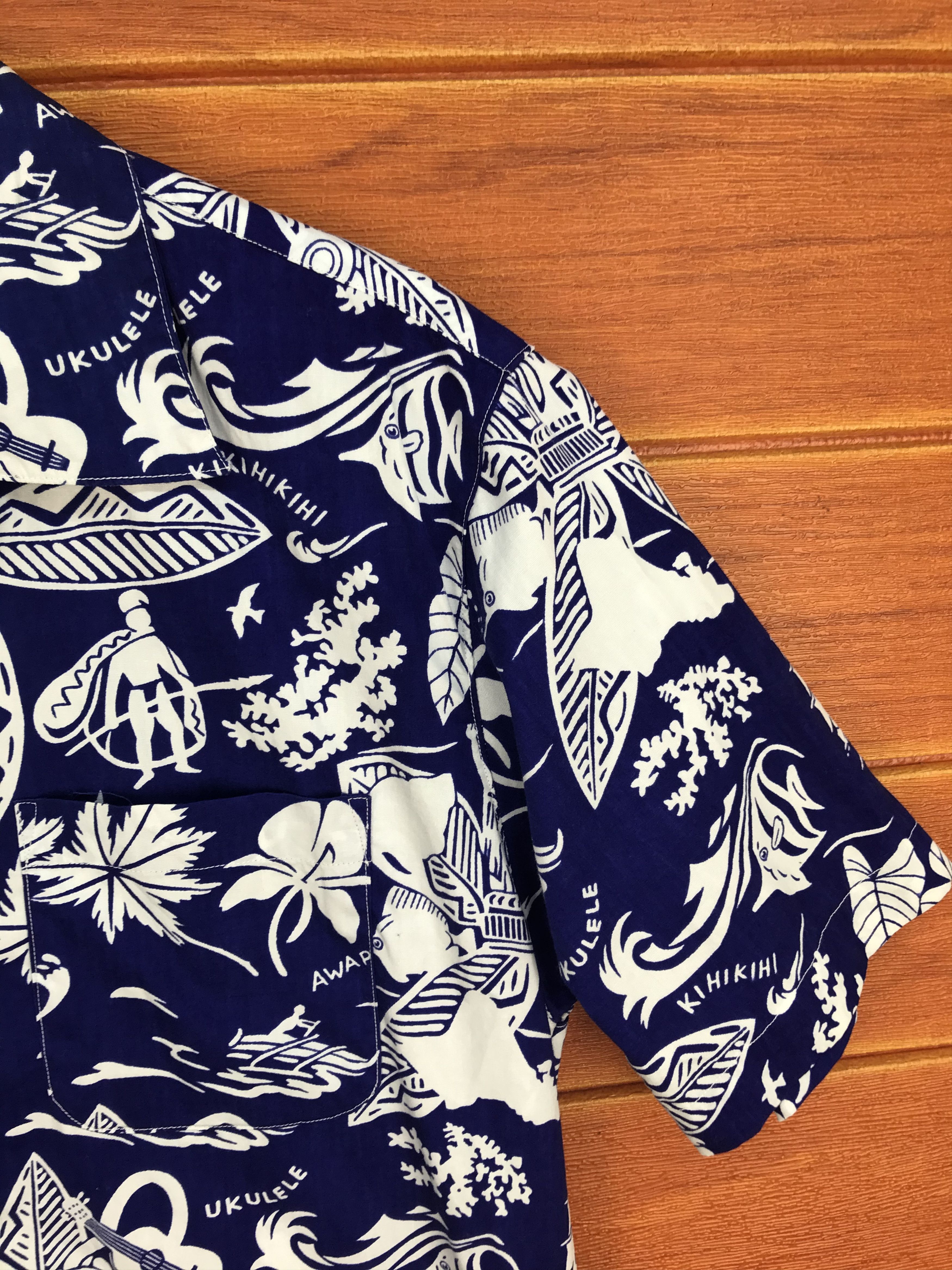 Hysteric Glamour Japanese Hawaiian Face Mix Hawaii Symbolic Shirt Size US S / EU 44-46 / 1 - 3 Thumbnail