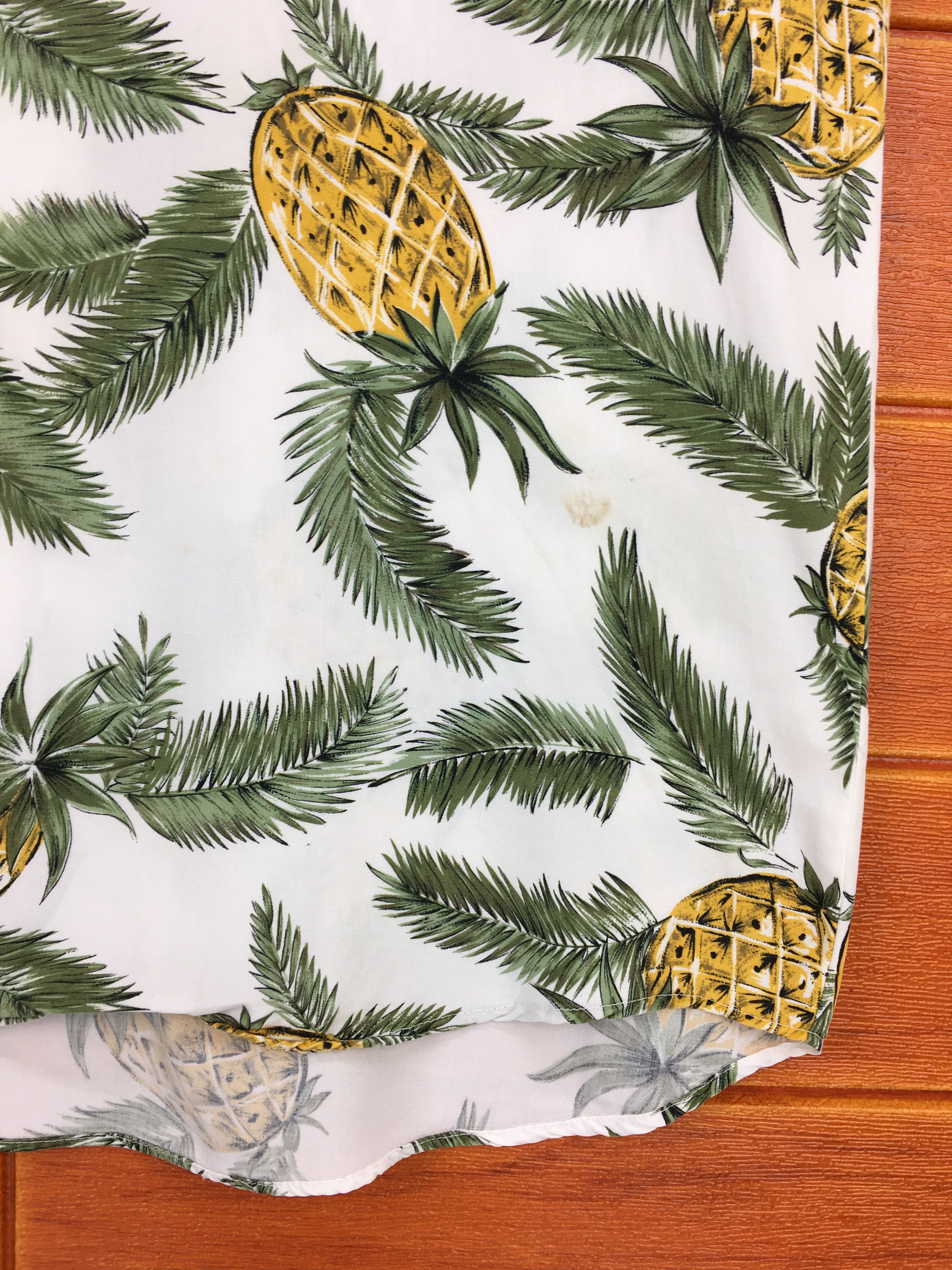 Hysteric Glamour Japanese Hawaiian CUBIC MEASURE Pineapples Shirt Size US M / EU 48-50 / 2 - 4 Thumbnail