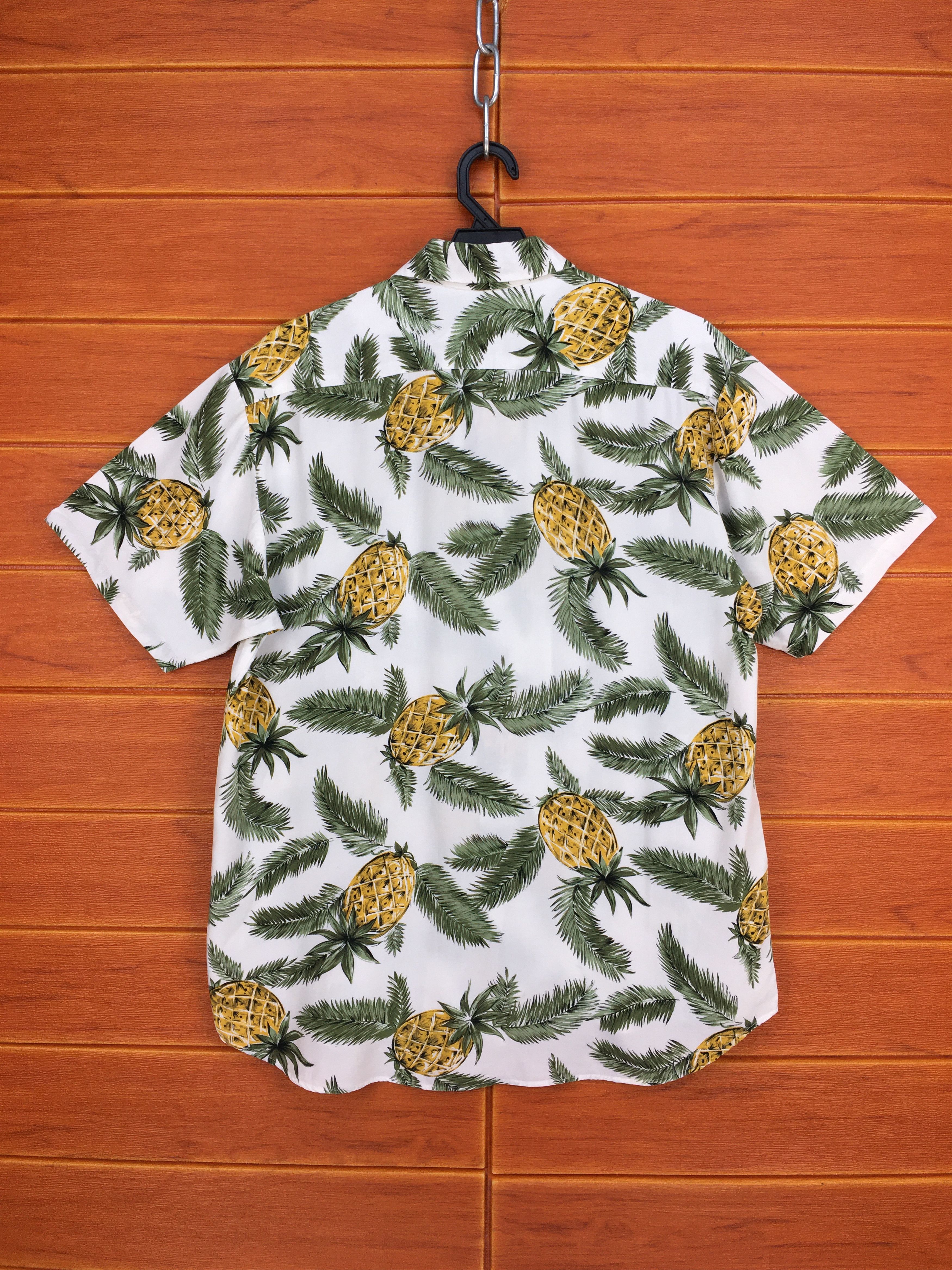 Hysteric Glamour Japanese Hawaiian CUBIC MEASURE Pineapples Shirt Size US M / EU 48-50 / 2 - 6 Thumbnail