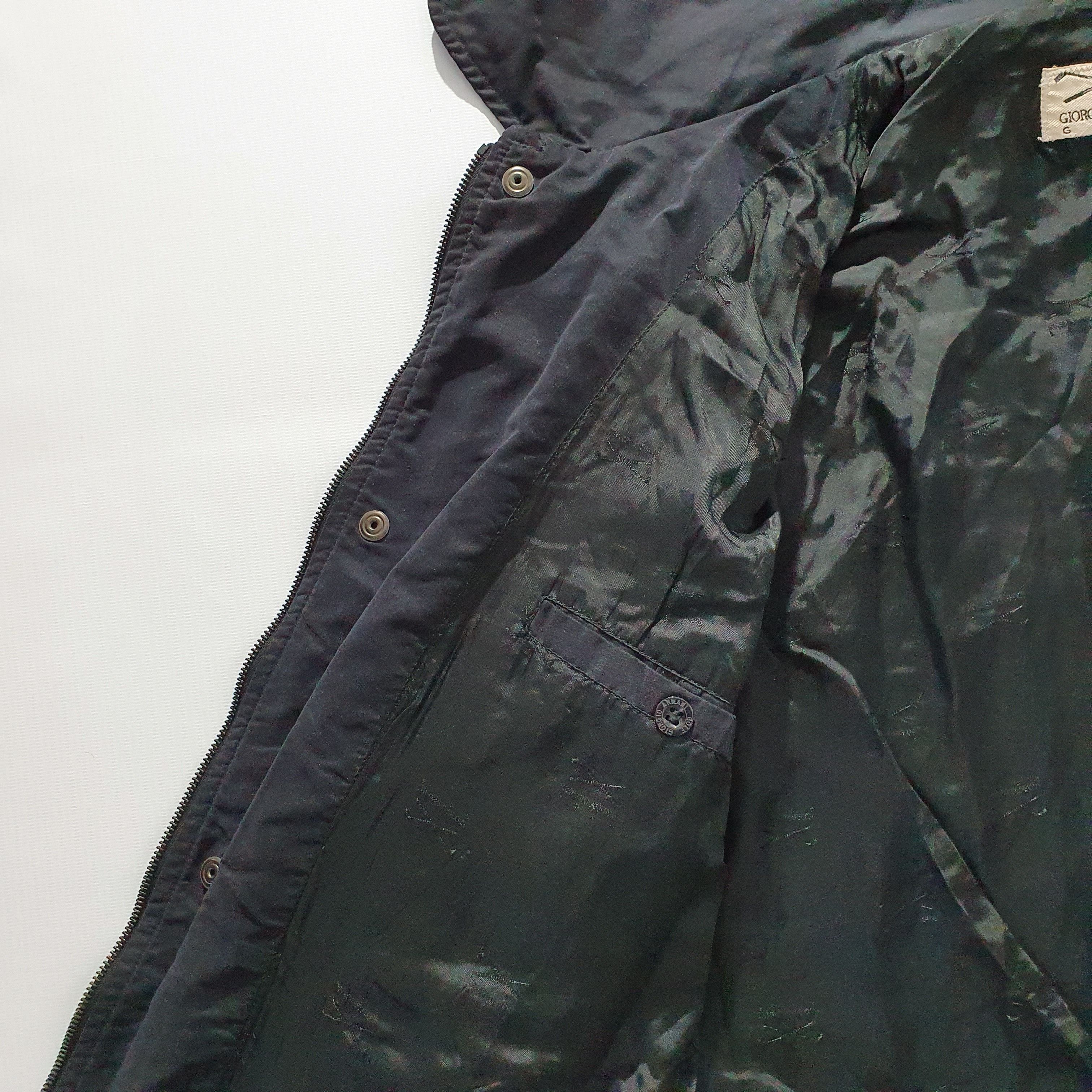 Armani × Emporio Armani × Vintage Rare 90s Armani Golf Light Jacket Riri Zipper Size US L / EU 52-54 / 3 - 17 Thumbnail