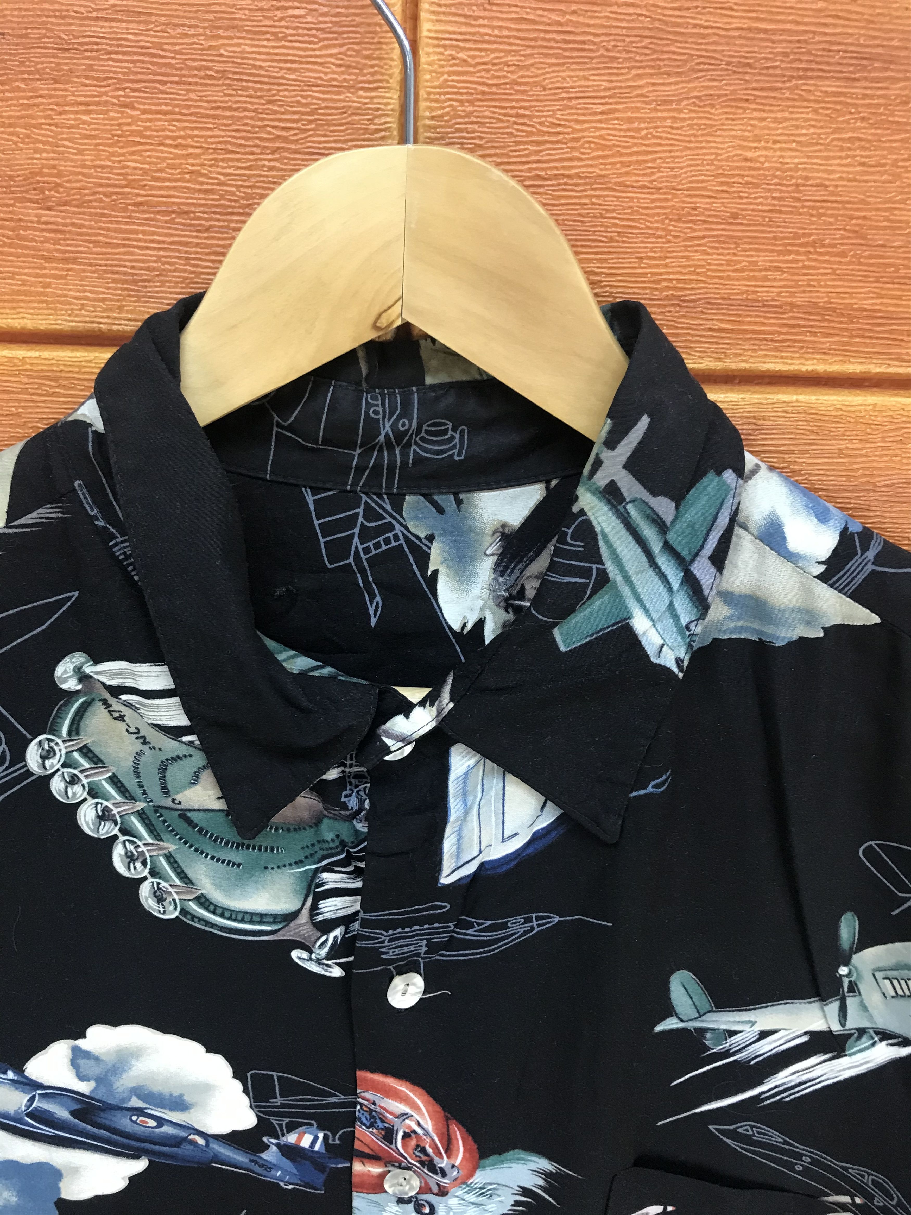 Other Vintage World War ii Planes & Jets Hawaiian Shirt Size US XL / EU 56 / 4 - 6 Thumbnail