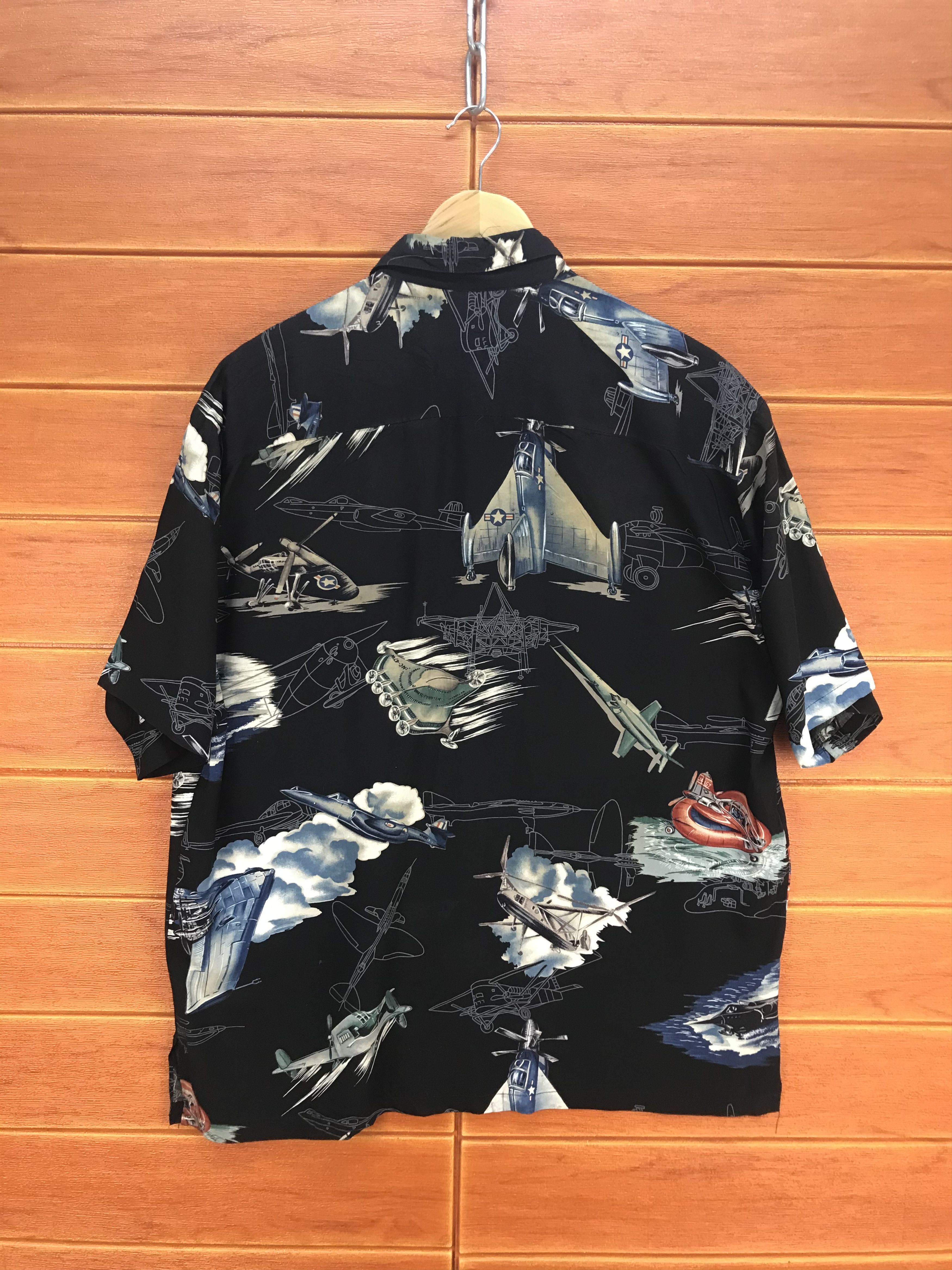 Other Vintage World War ii Planes & Jets Hawaiian Shirt Size US XL / EU 56 / 4 - 7 Thumbnail
