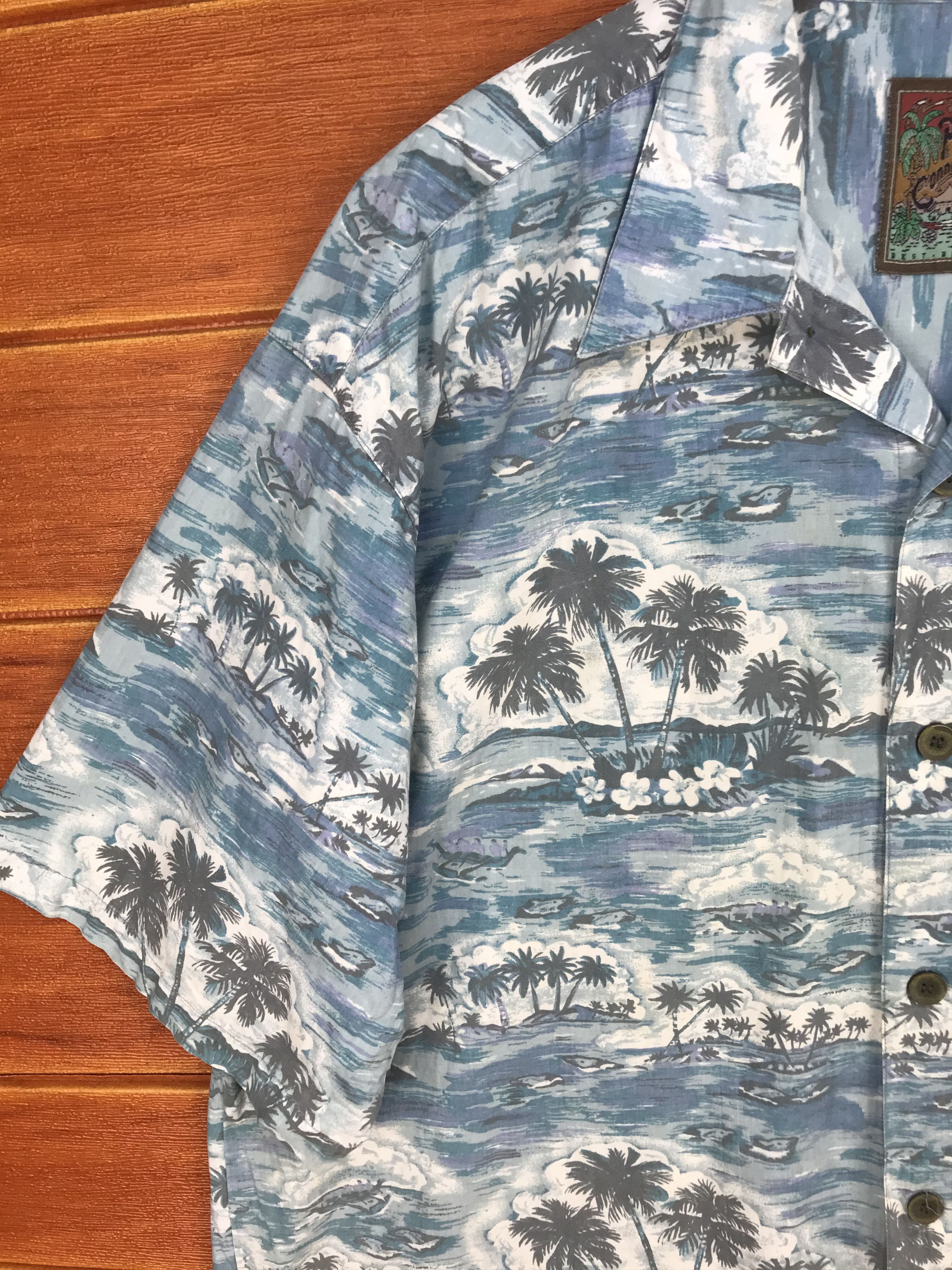 Pineapple Connection Vintage Pineapple Connection Oversize Hawaiian Shirt Size US L / EU 52-54 / 3 - 2 Thumbnail