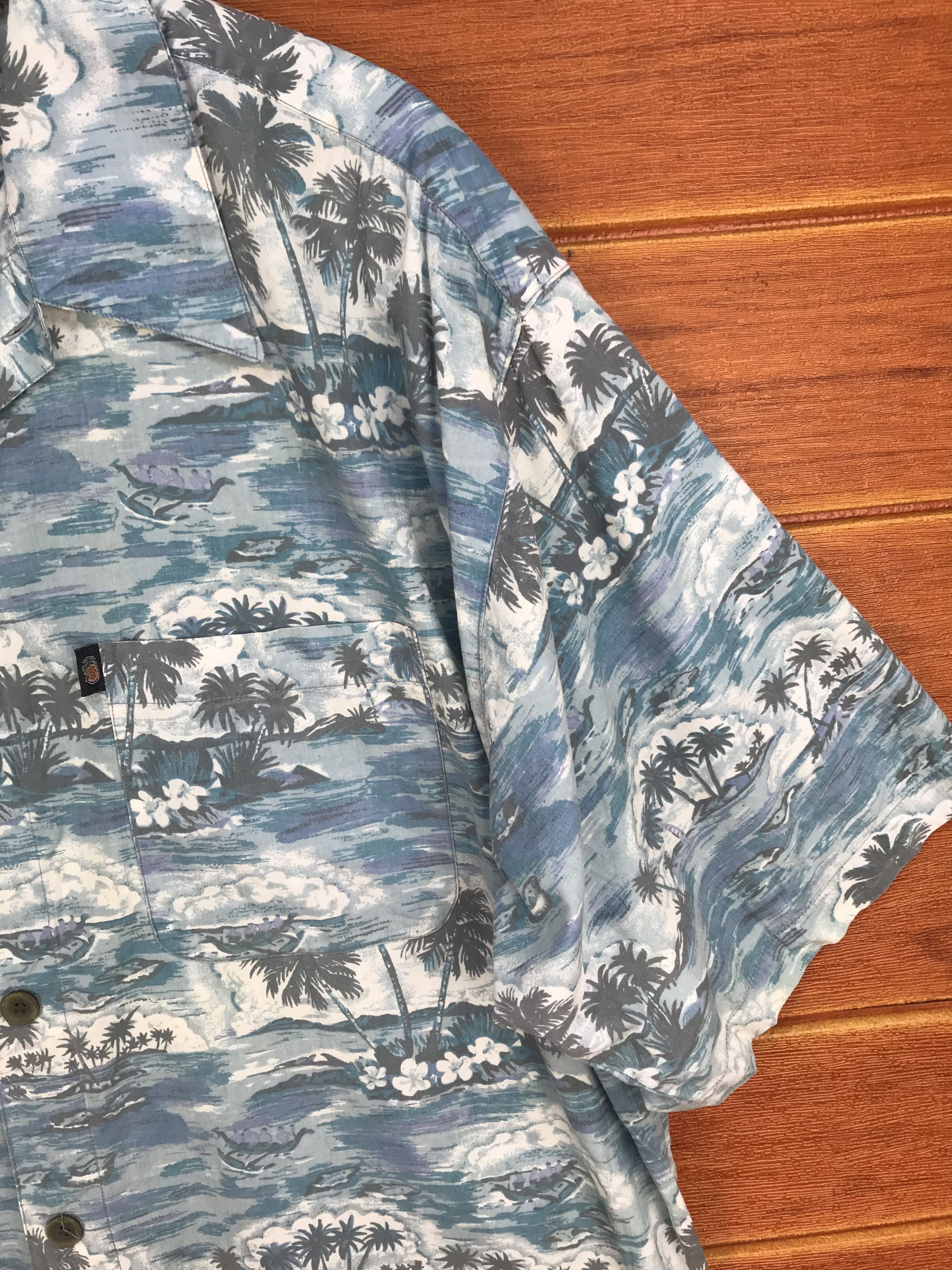 Pineapple Connection Vintage Pineapple Connection Oversize Hawaiian Shirt Size US L / EU 52-54 / 3 - 3 Thumbnail