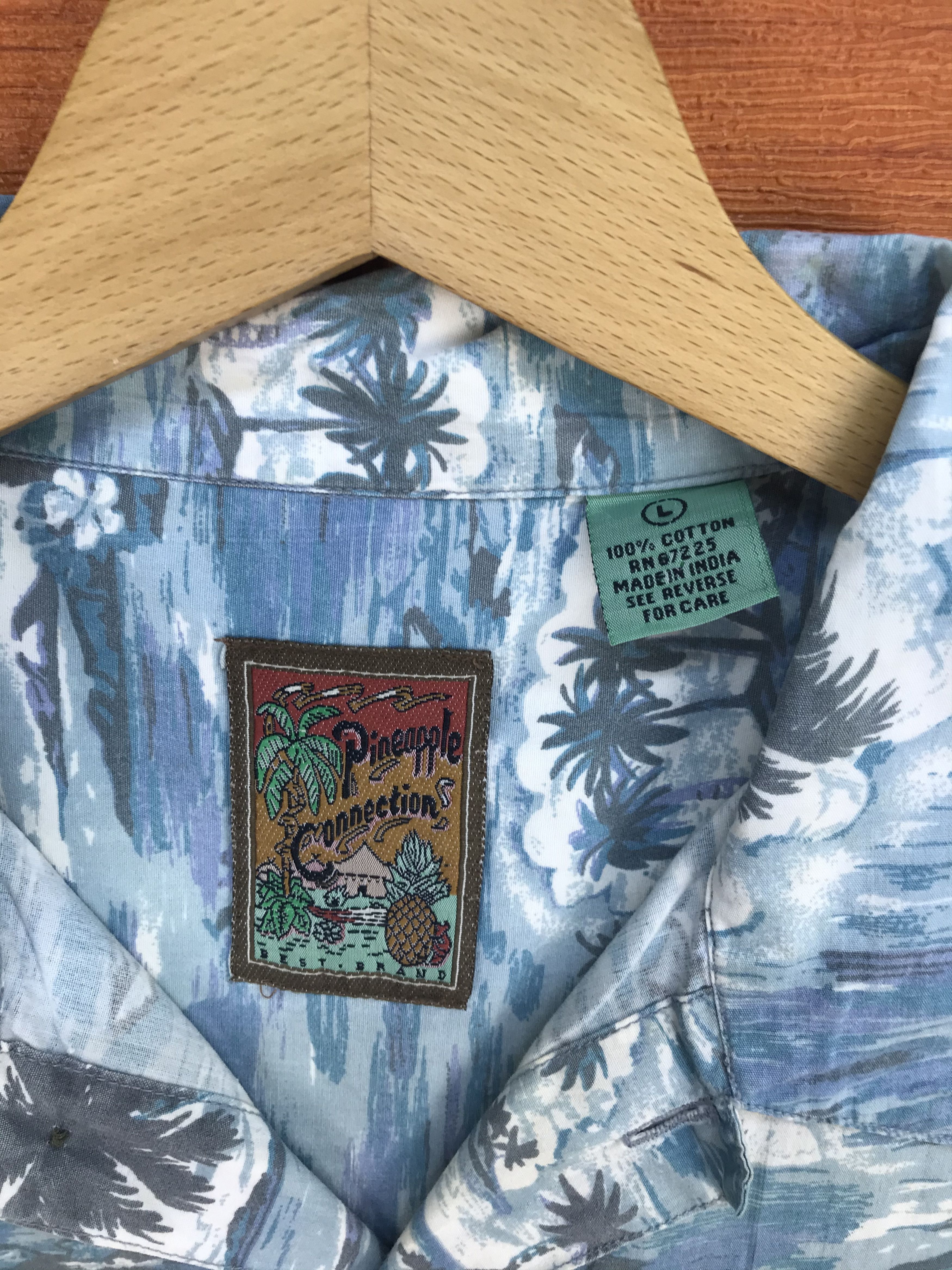 Pineapple Connection Vintage Pineapple Connection Oversize Hawaiian Shirt Size US L / EU 52-54 / 3 - 5 Thumbnail