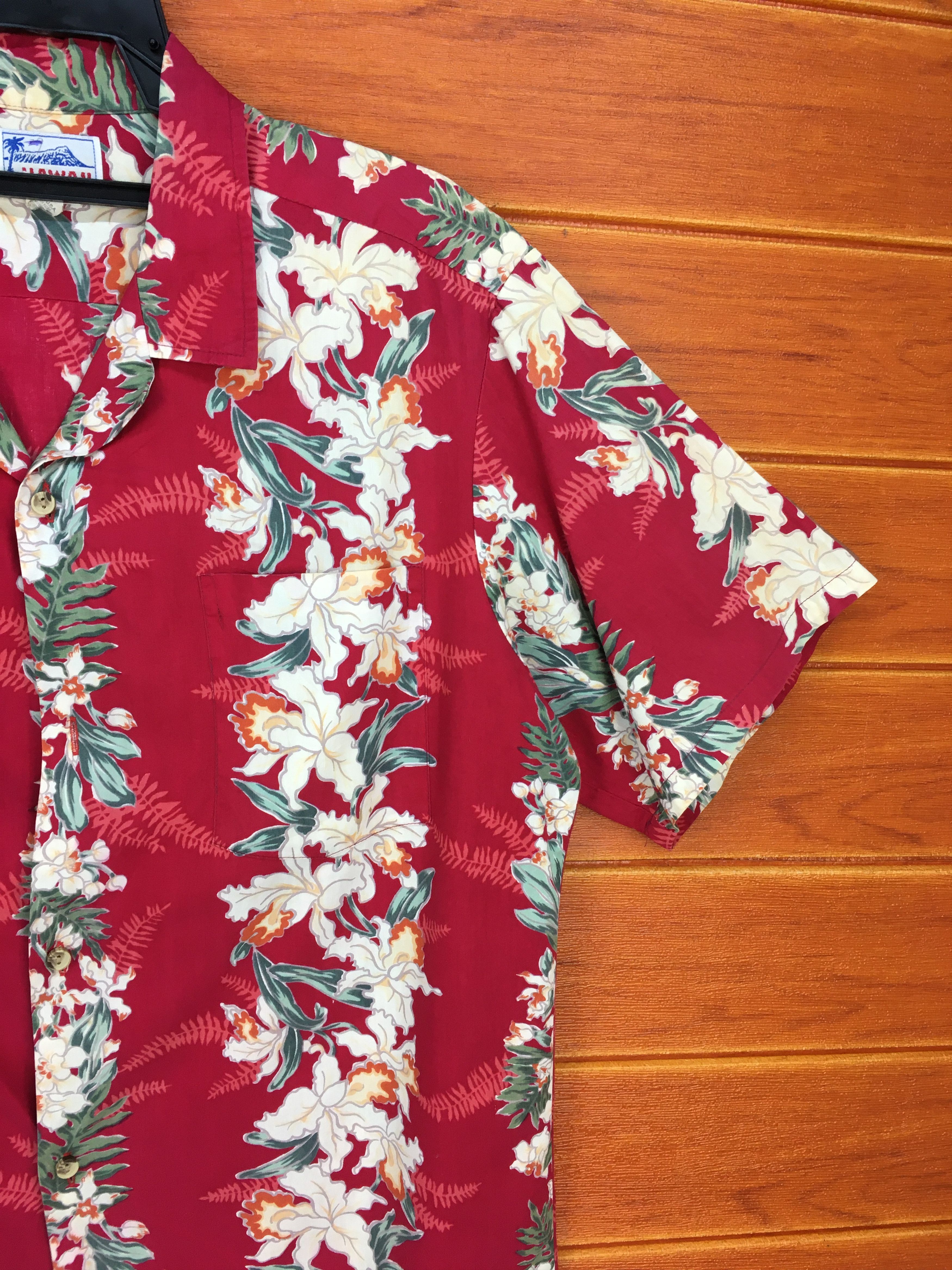Vintage Vintage HAWAII Panel Border Hawaiian Shirt / Aloha Wear Size US M / EU 48-50 / 2 - 5 Thumbnail