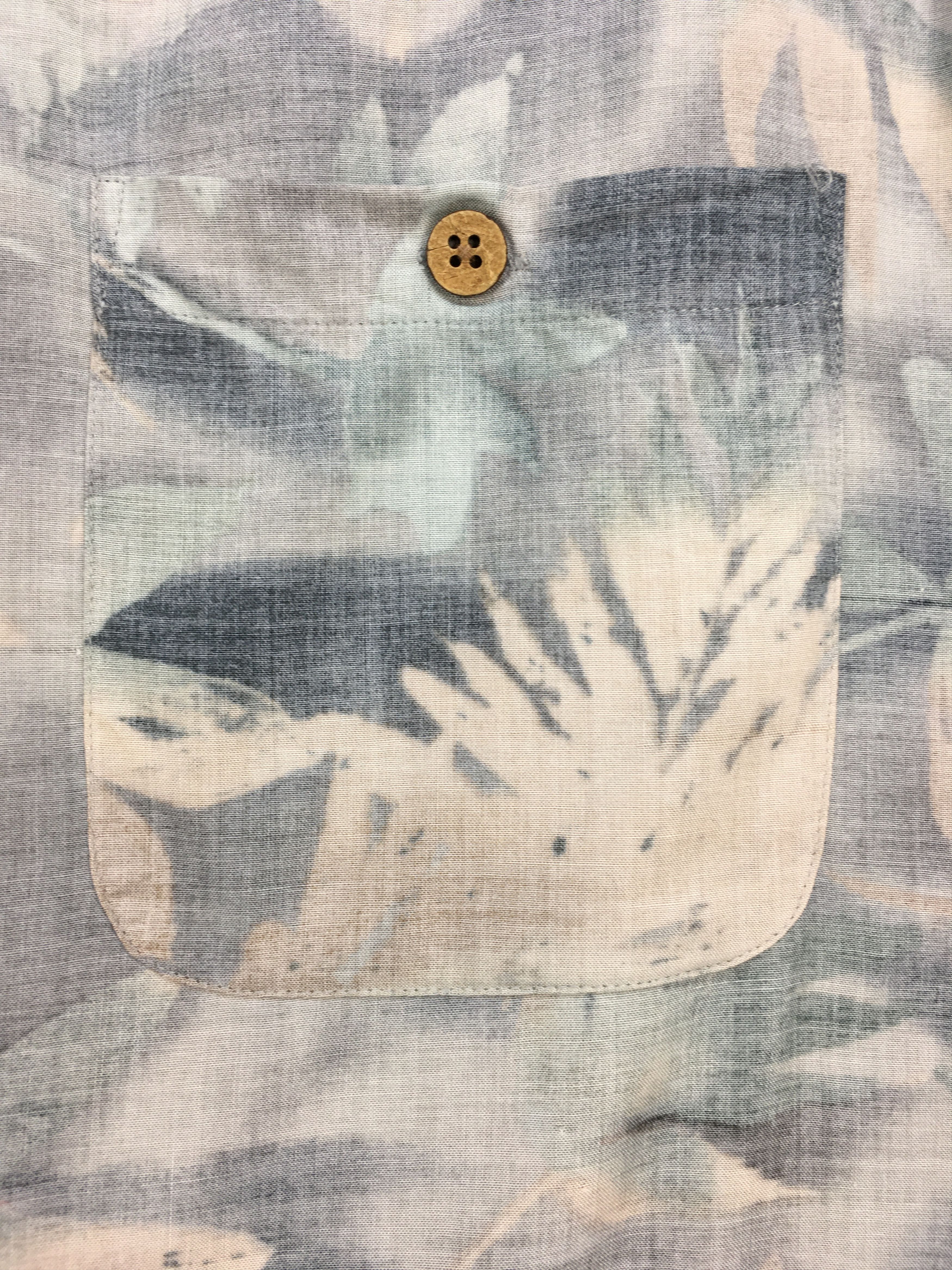 Japanese Brand MARC EDWARDS Abstract Oversize Hawaiian Shirt Size US M / EU 48-50 / 2 - 7 Thumbnail