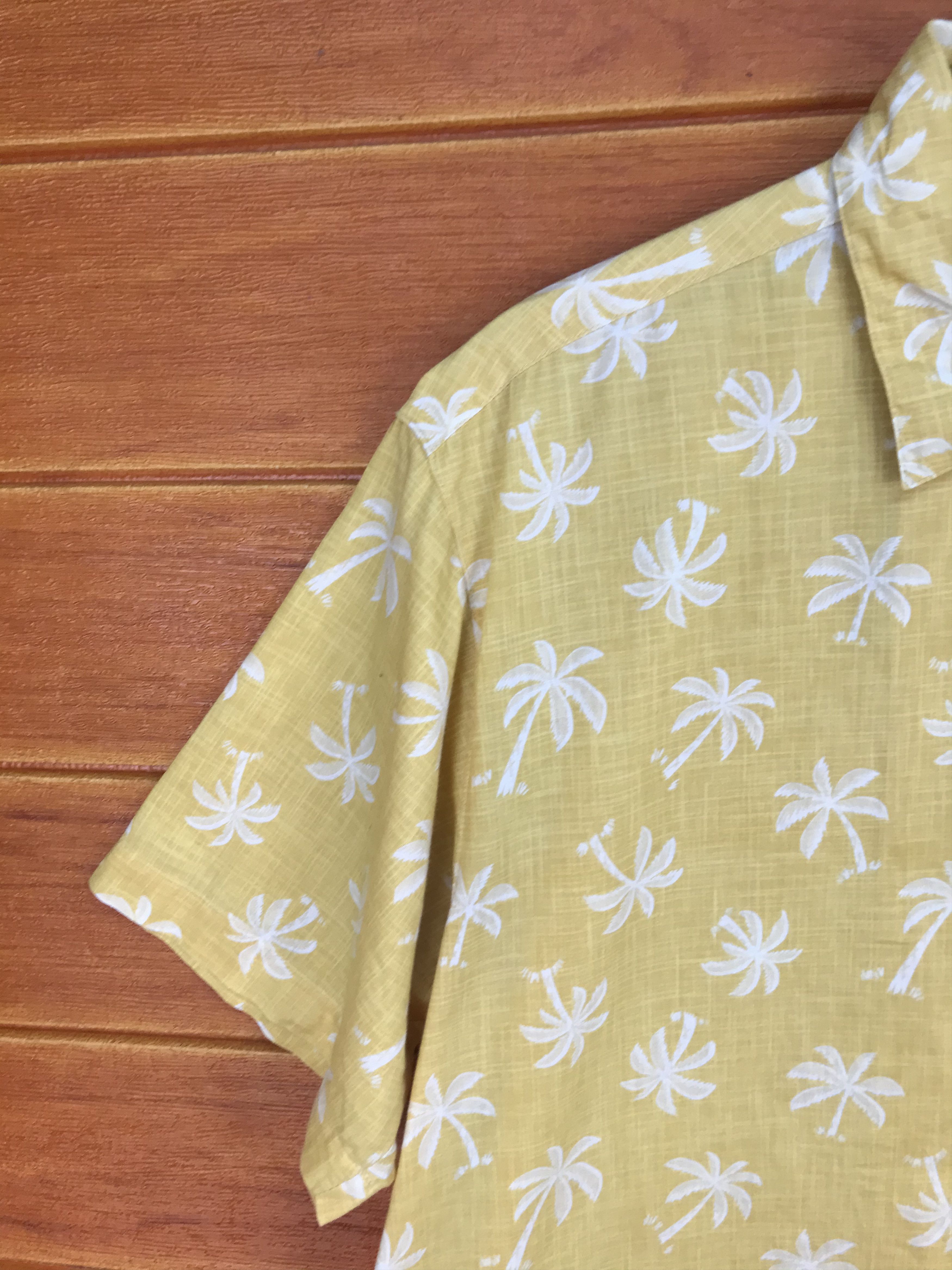 Vintage Vintage Crocodile Coconut Trees Hawaiian Shirt Size US M / EU 48-50 / 2 - 2 Thumbnail