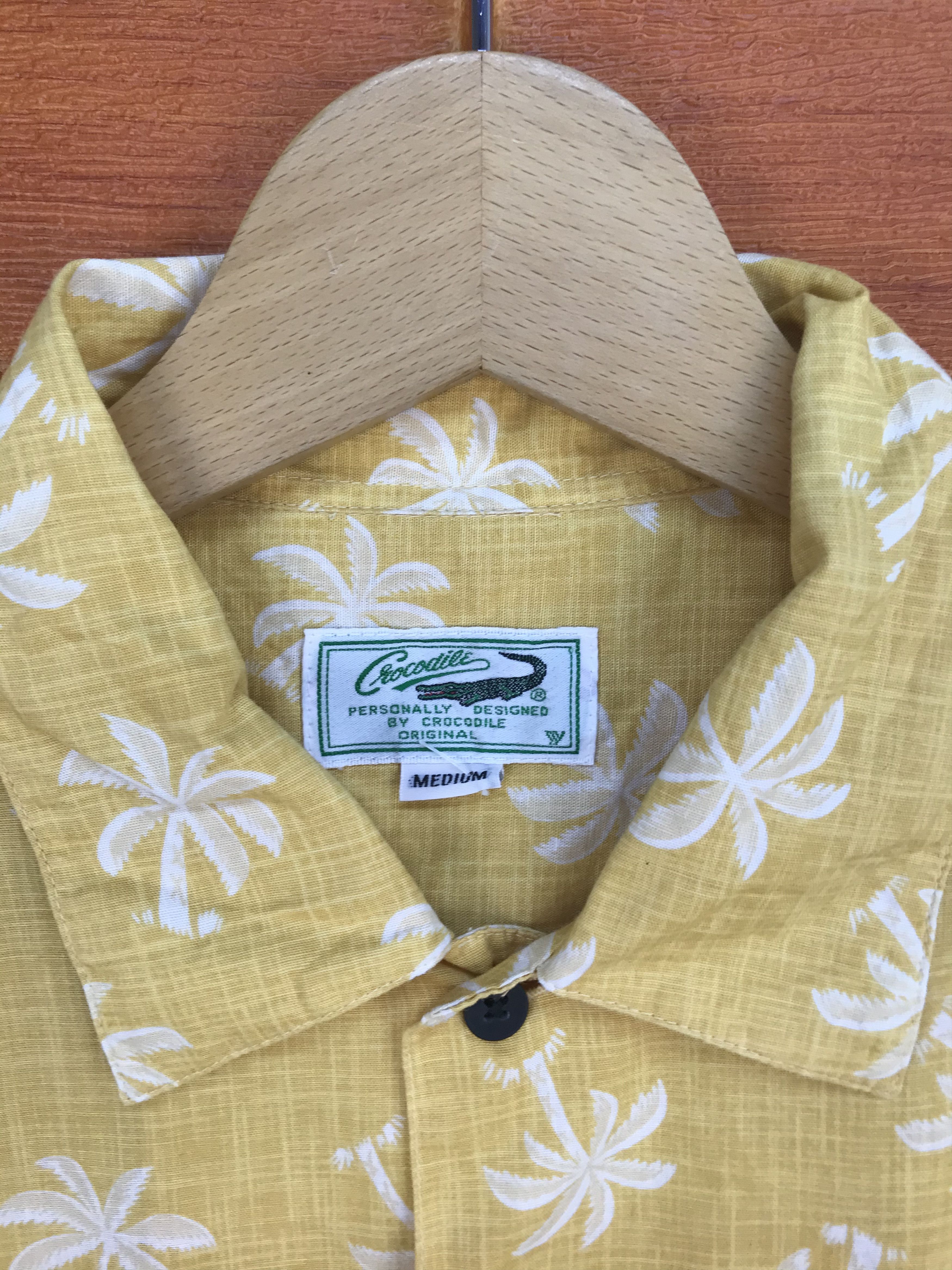 Vintage Vintage Crocodile Coconut Trees Hawaiian Shirt Size US M / EU 48-50 / 2 - 4 Thumbnail