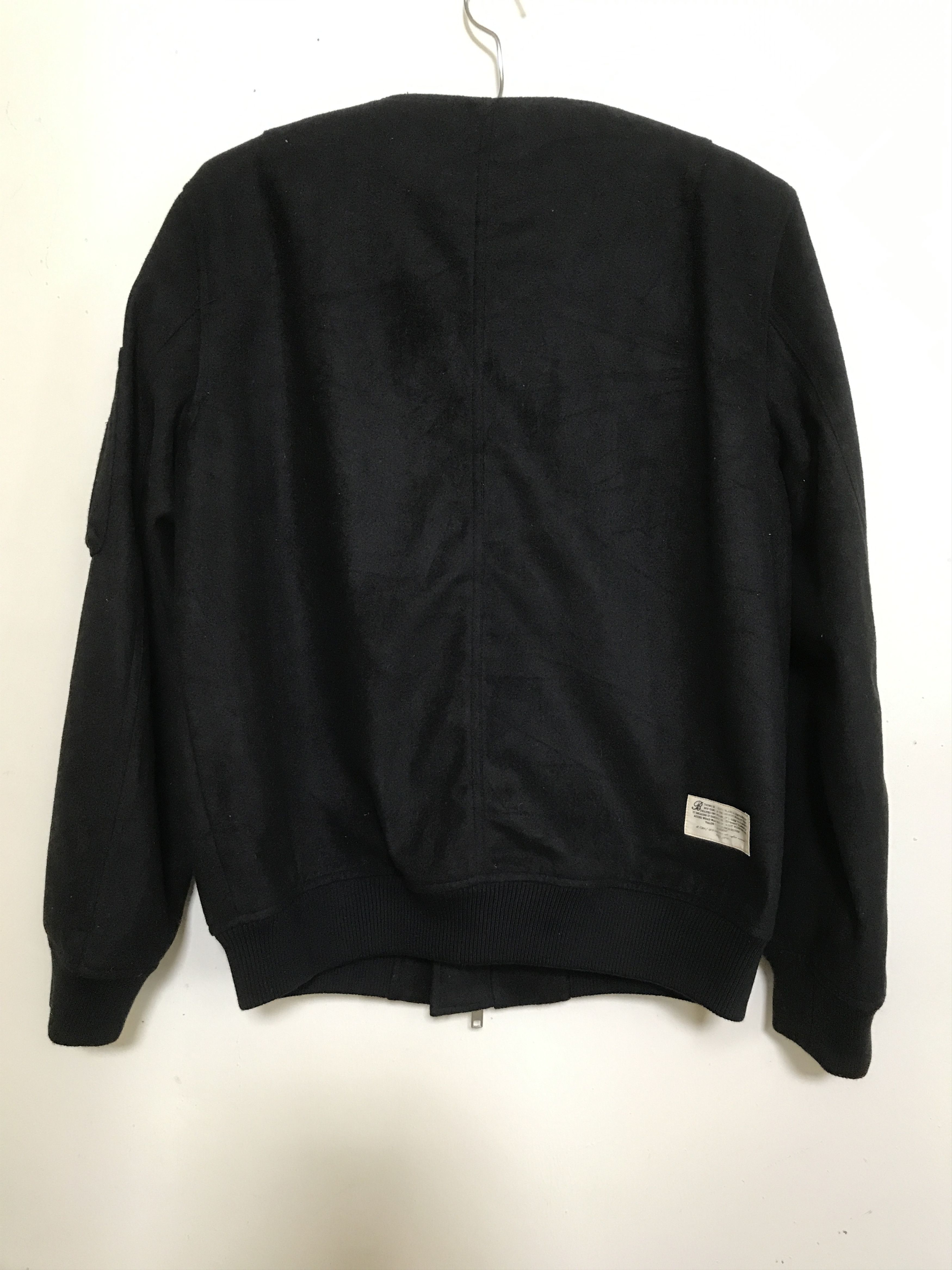 Japanese Brand JW13 BreathBirth Japan Women Wool Bomber Jacket Size M / US 6-8 / IT 42-44 - 6 Thumbnail